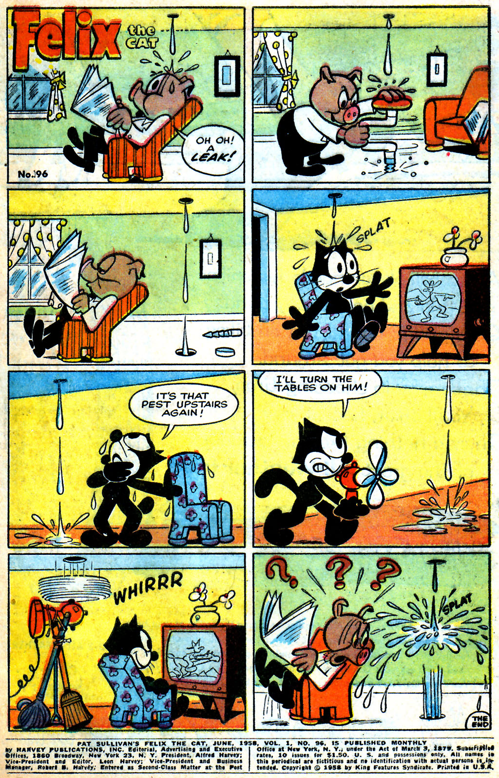 Read online Felix the Cat (1955) comic -  Issue #96 - 3