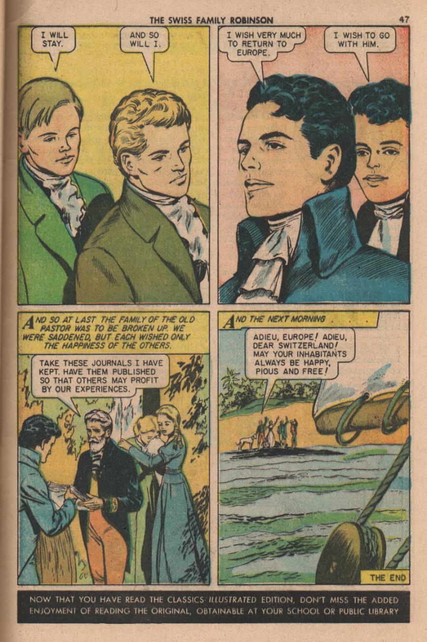 Read online Classics Illustrated comic -  Issue #42 - 49