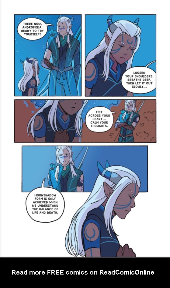 Read online The Dragon Prince: Bloodmoon Huntress comic -  Issue # TPB - 28