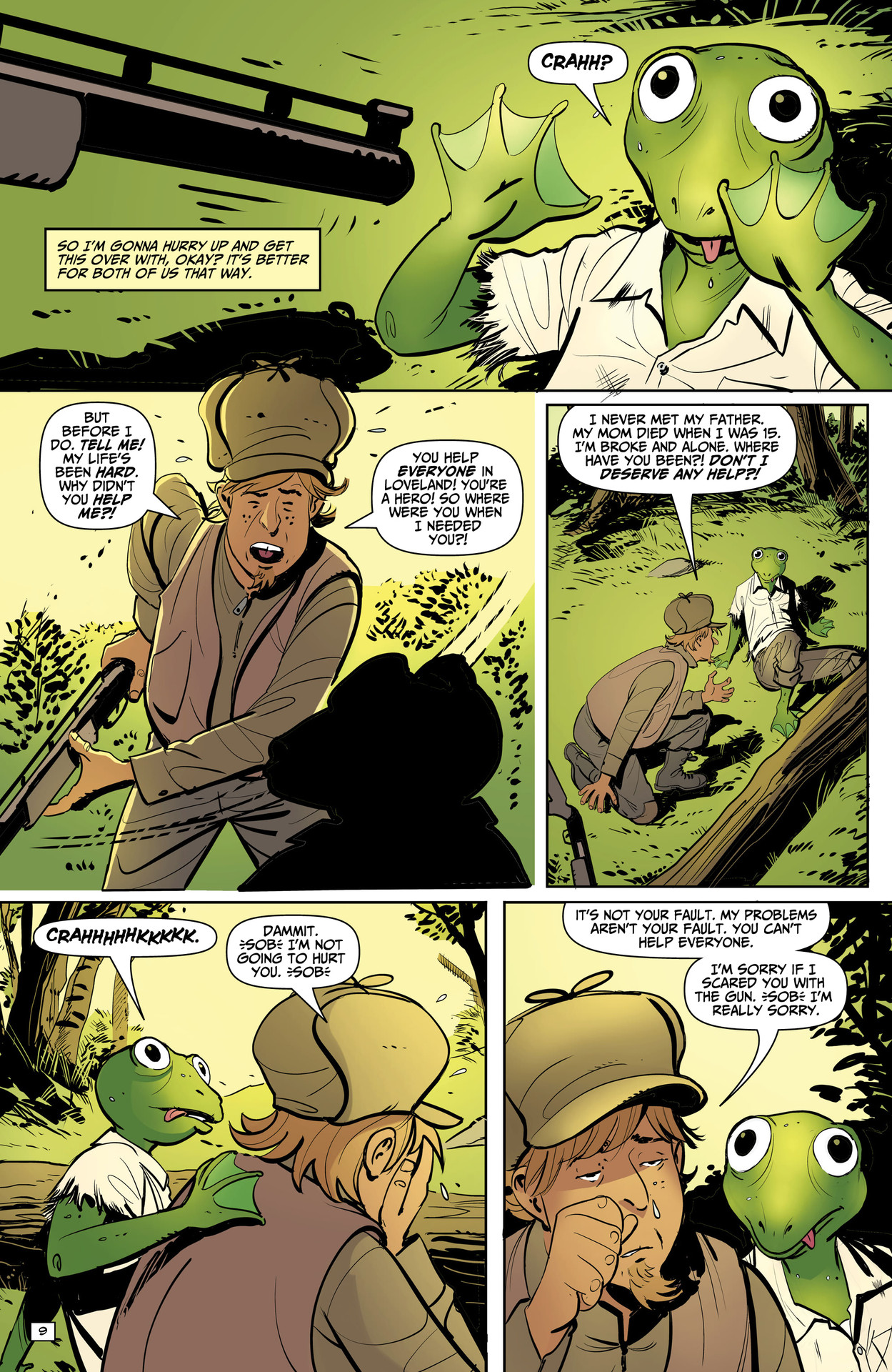 Read online Project Cryptid comic -  Issue #3 - 12