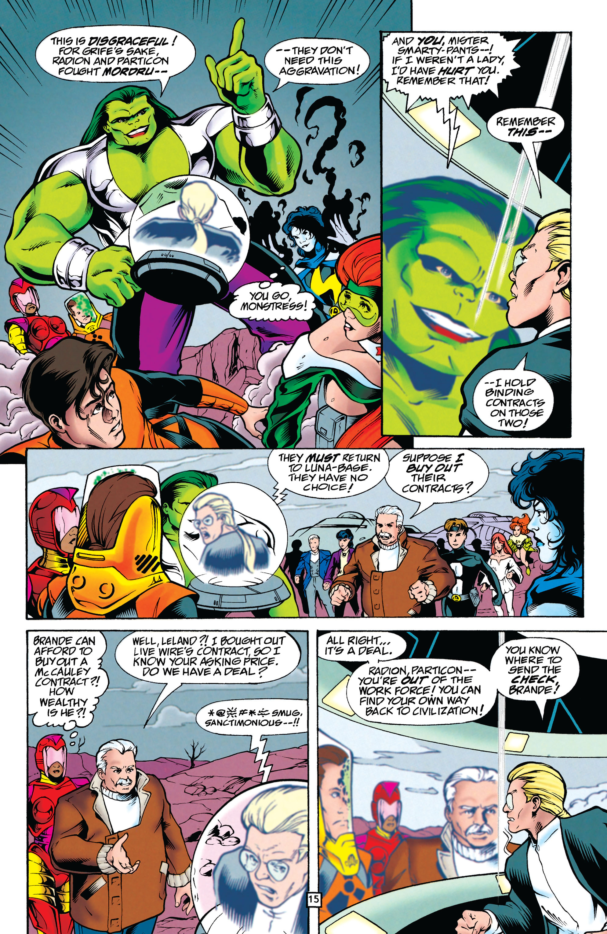 Read online Legionnaires comic -  Issue #51 - 16