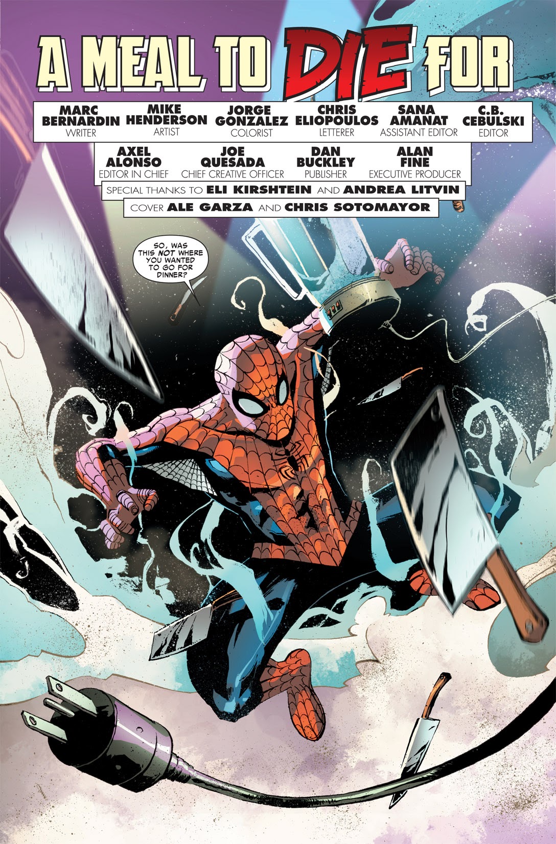 Read online Spider-Man: A Meal to Die For comic -  Issue # Full - 2