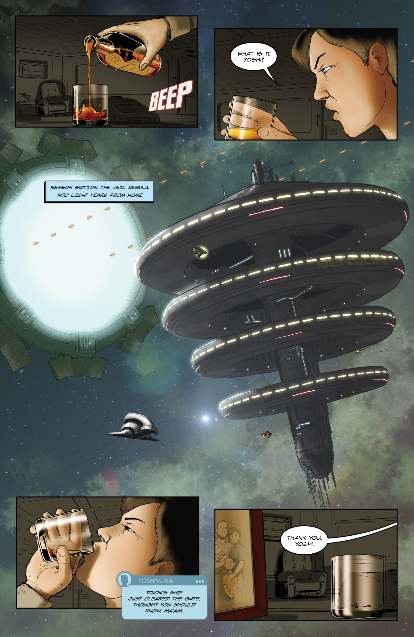 Read online John Carpenter's Tales of Science Fiction: Vortex comic -  Issue #1 - 10
