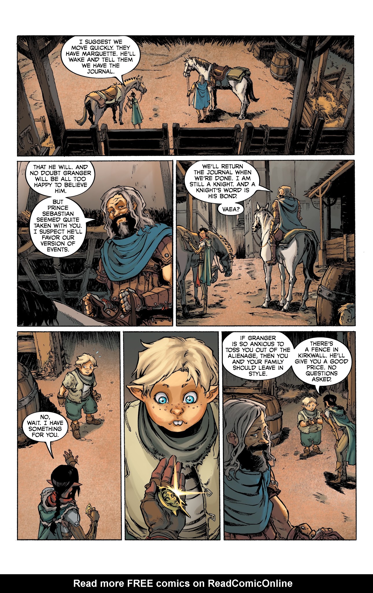 Read online Dragon Age: Knight Errant comic -  Issue #5 - 18