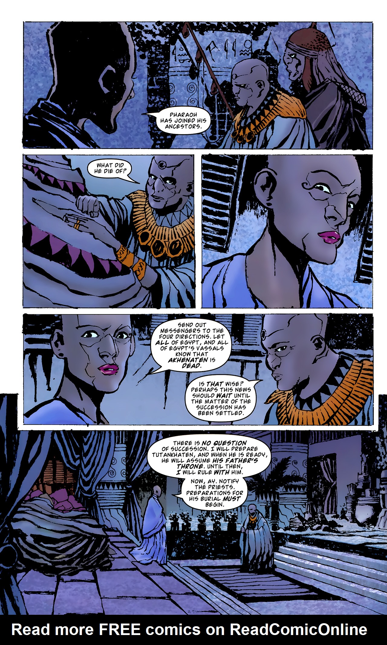 Read online The Murder of King Tut comic -  Issue #2 - 21