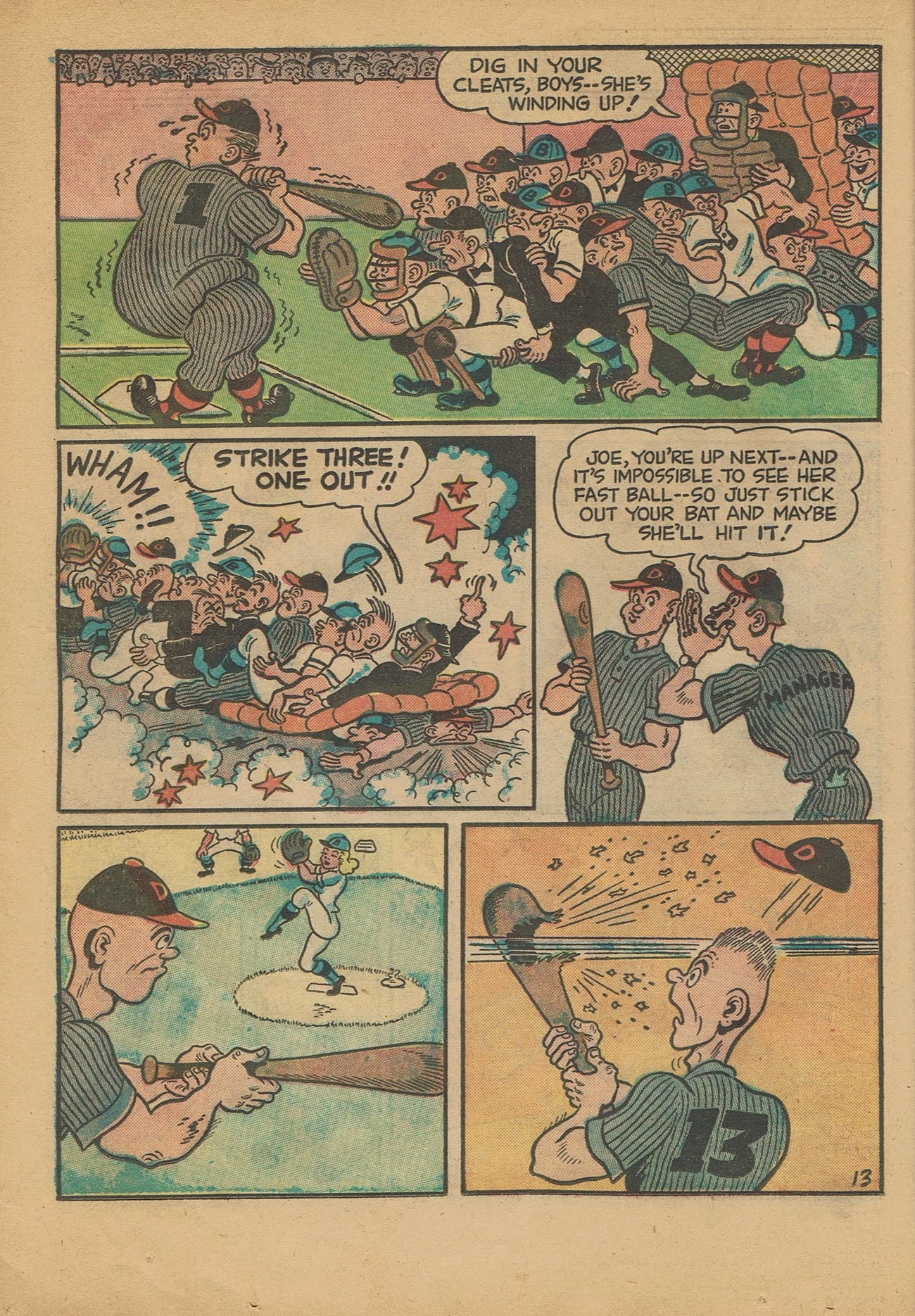 Read online Babe (1948) comic -  Issue #2 - 26