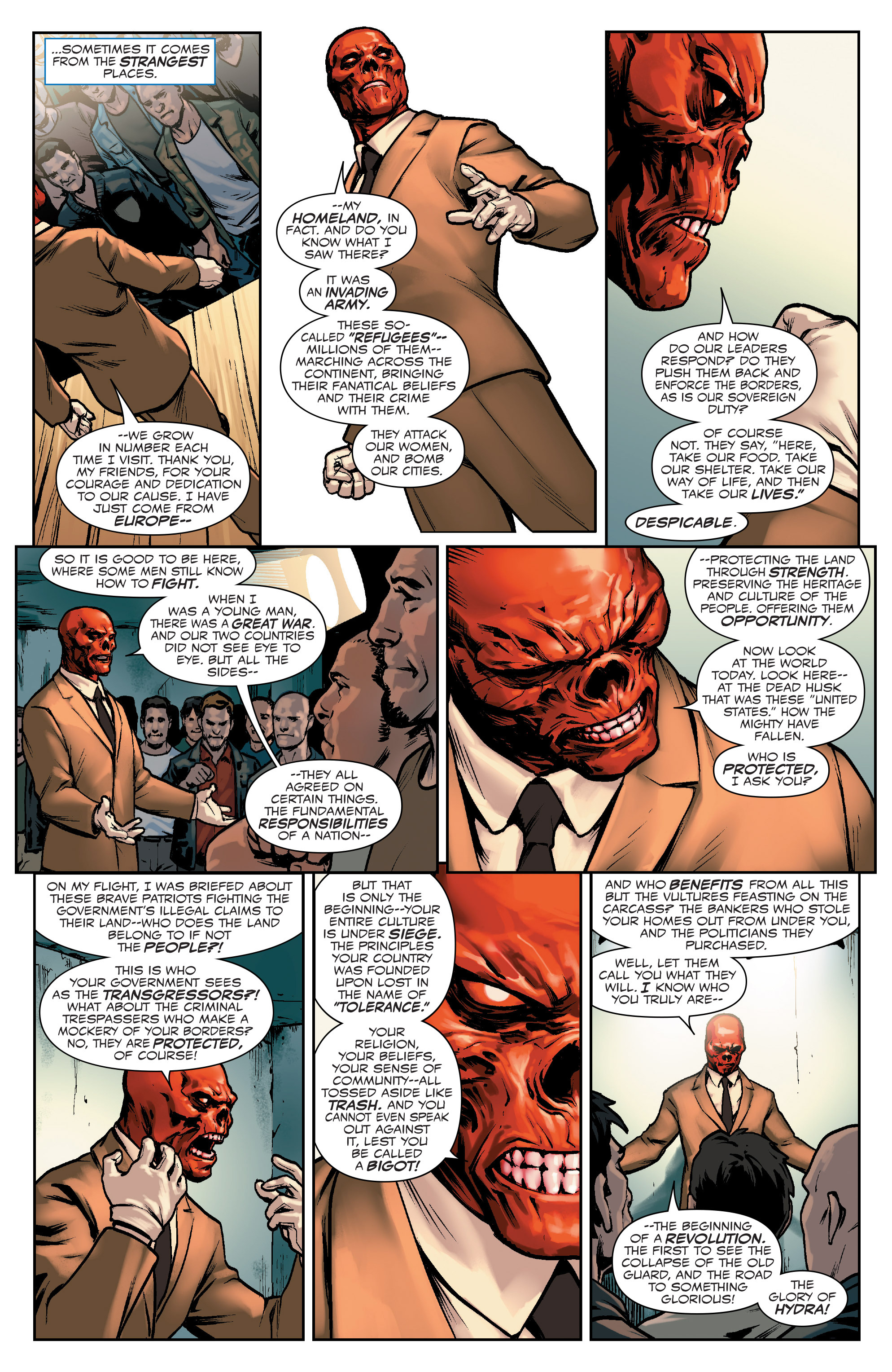 Read online Captain America: Steve Rogers comic -  Issue #1 - 9