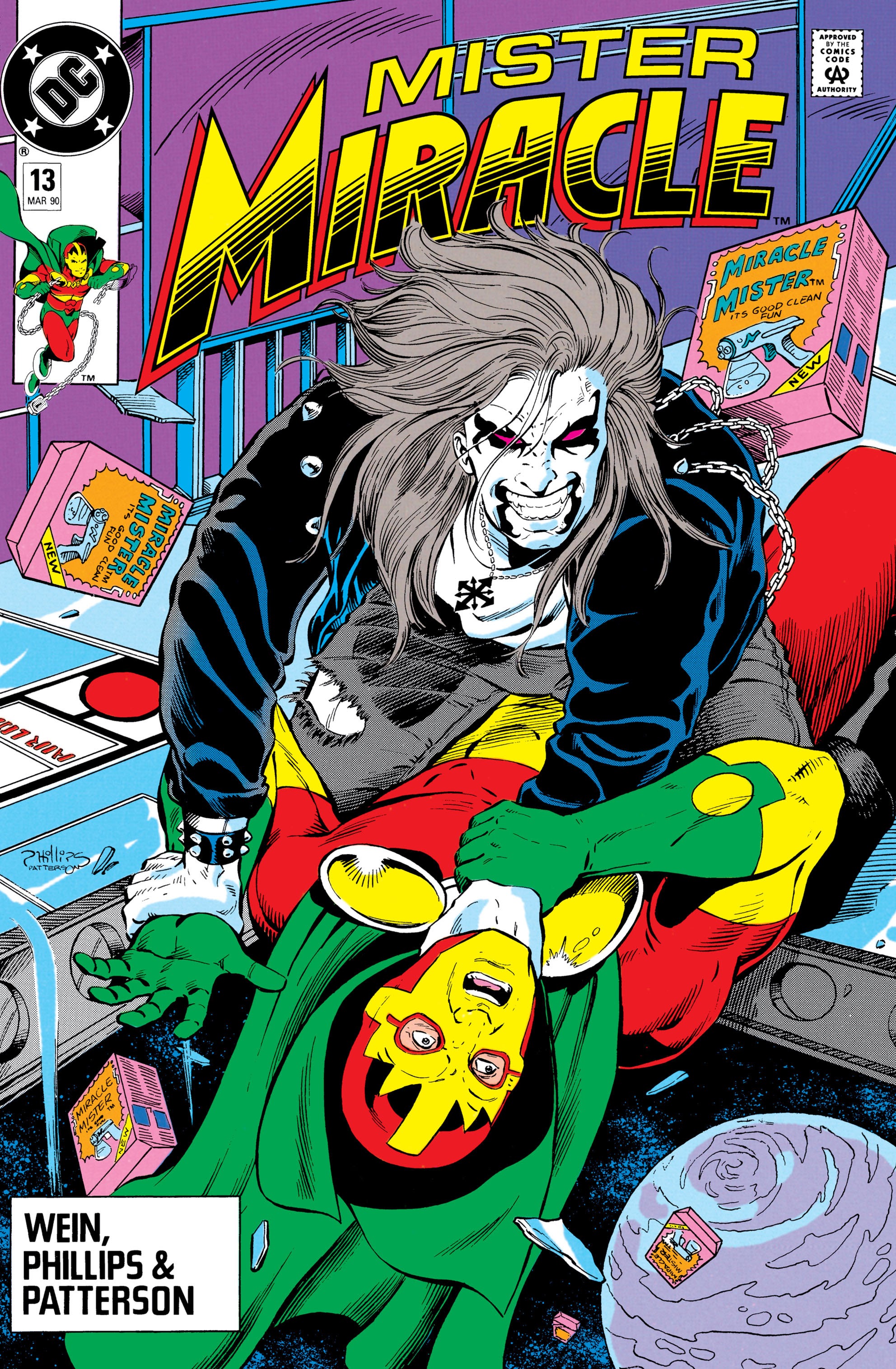 Read online Mister Miracle (1989) comic -  Issue #13 - 1