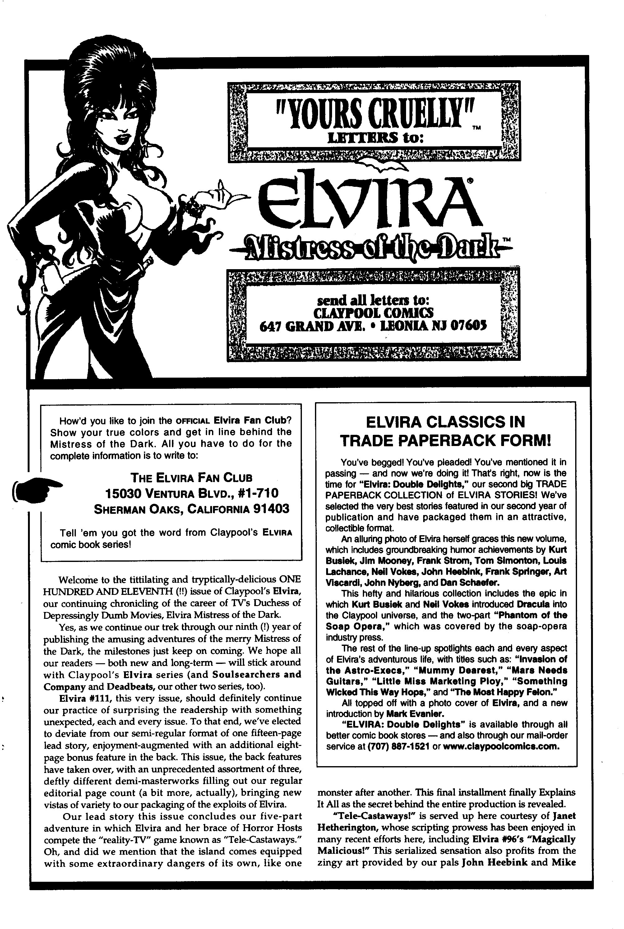 Read online Elvira, Mistress of the Dark comic -  Issue #111 - 21