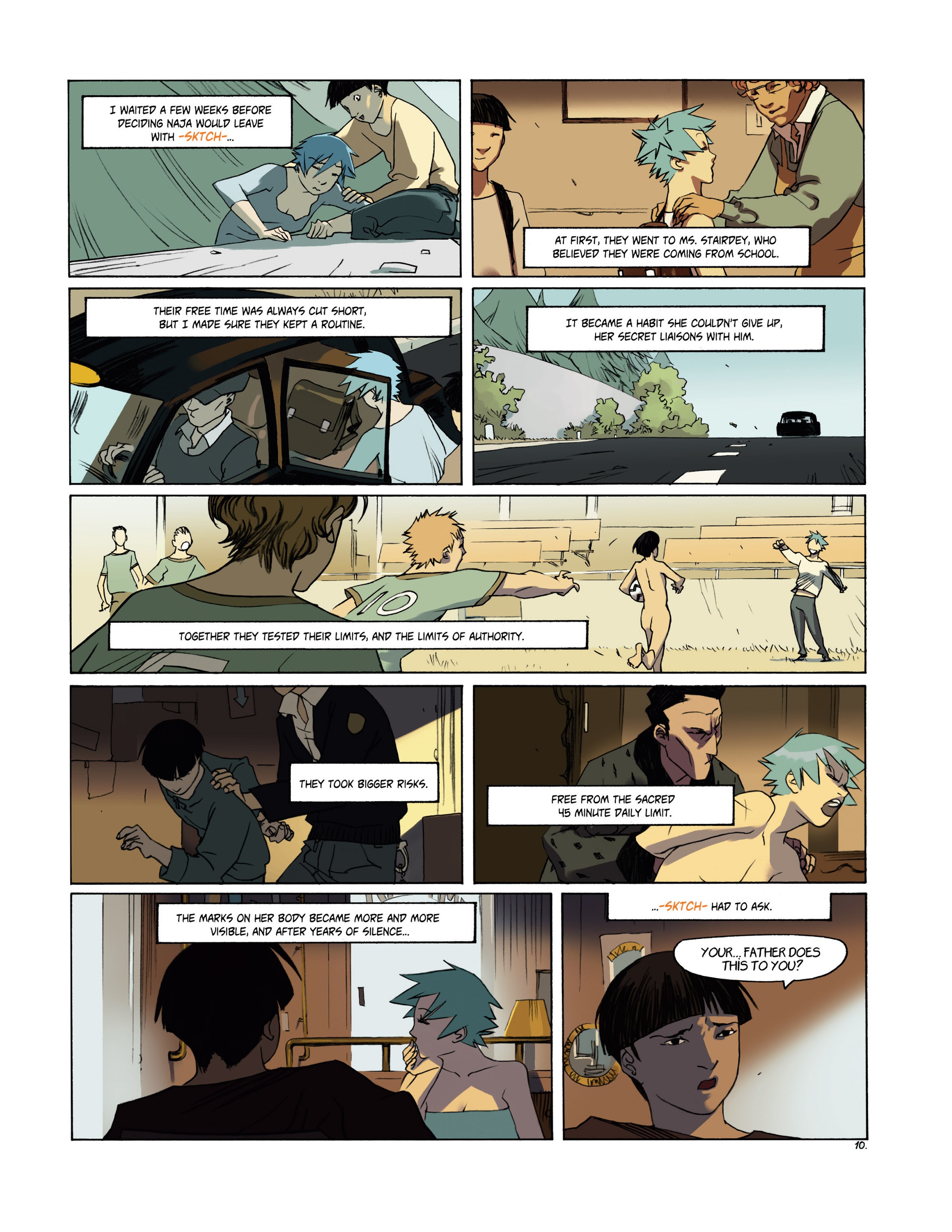 Read online Naja comic -  Issue #9 - 12