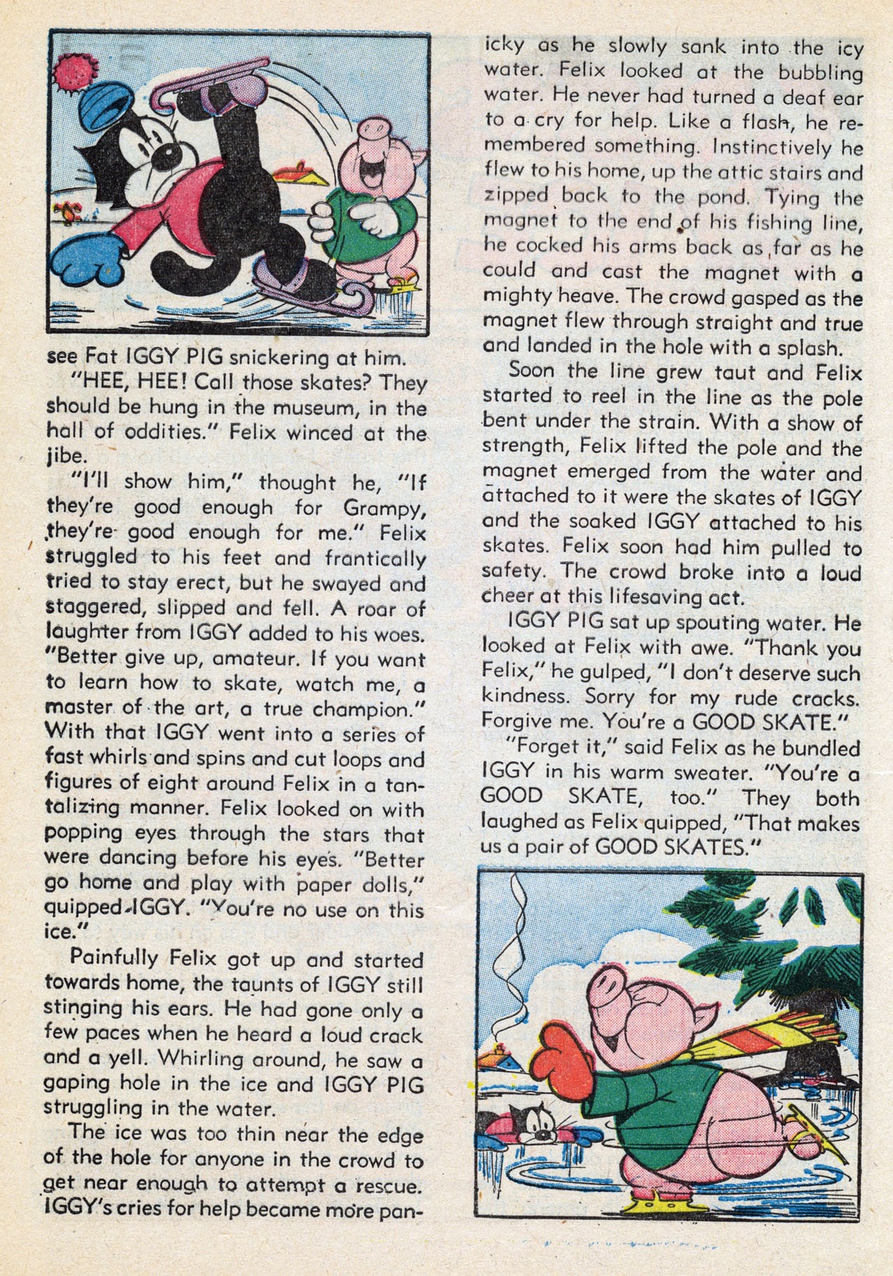 Read online Felix the Cat (1948) comic -  Issue #13 - 44
