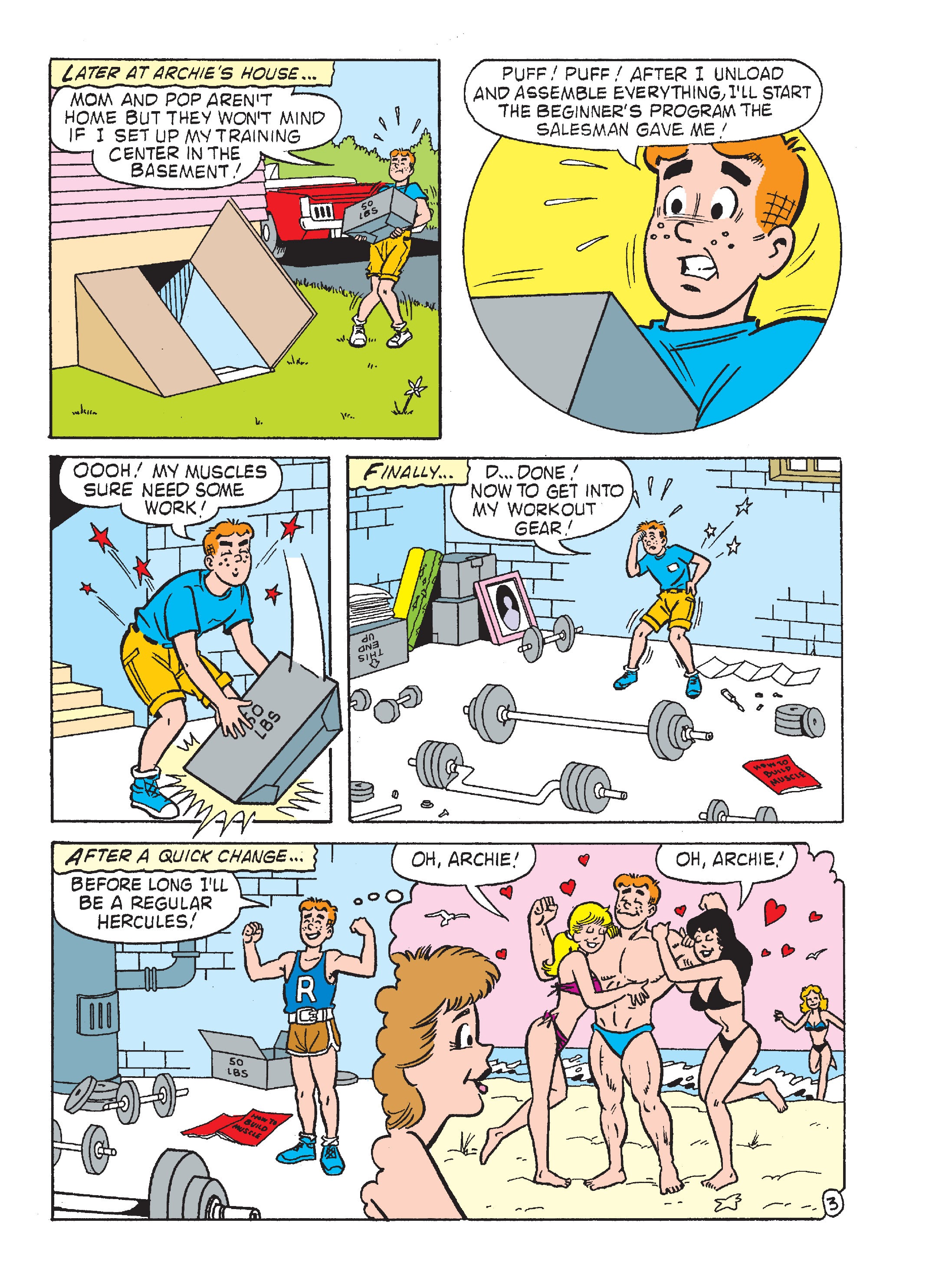 Read online Archie's Double Digest Magazine comic -  Issue #262 - 144