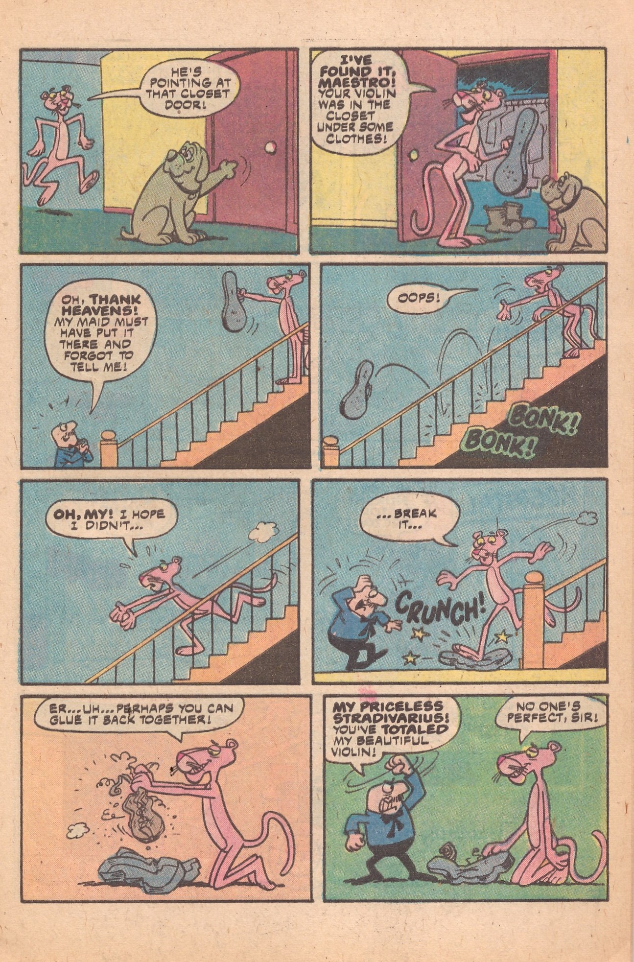 Read online The Pink Panther (1971) comic -  Issue #67 - 9