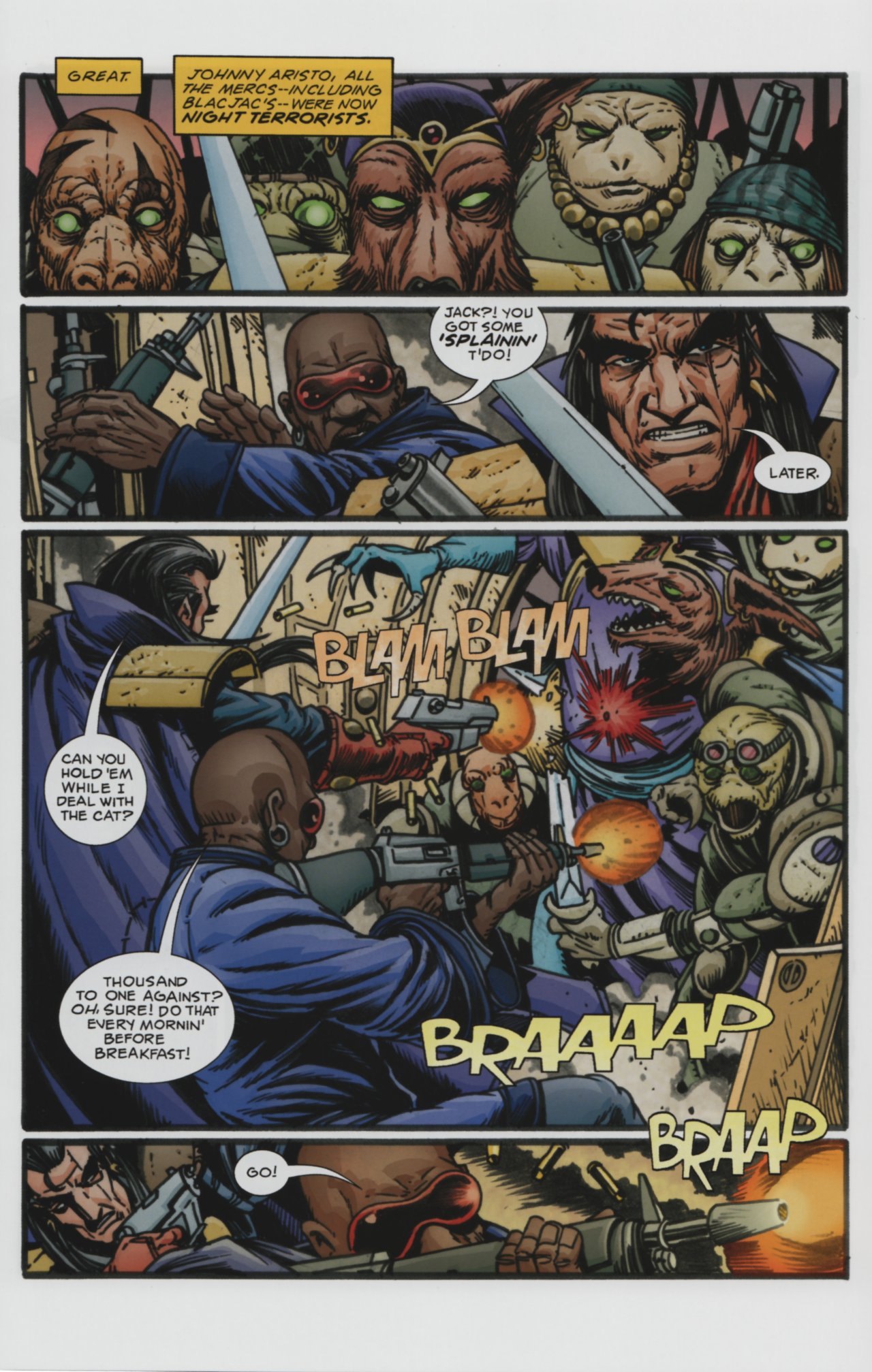 Read online GrimJack: The Manx Cat comic -  Issue #6 - 17