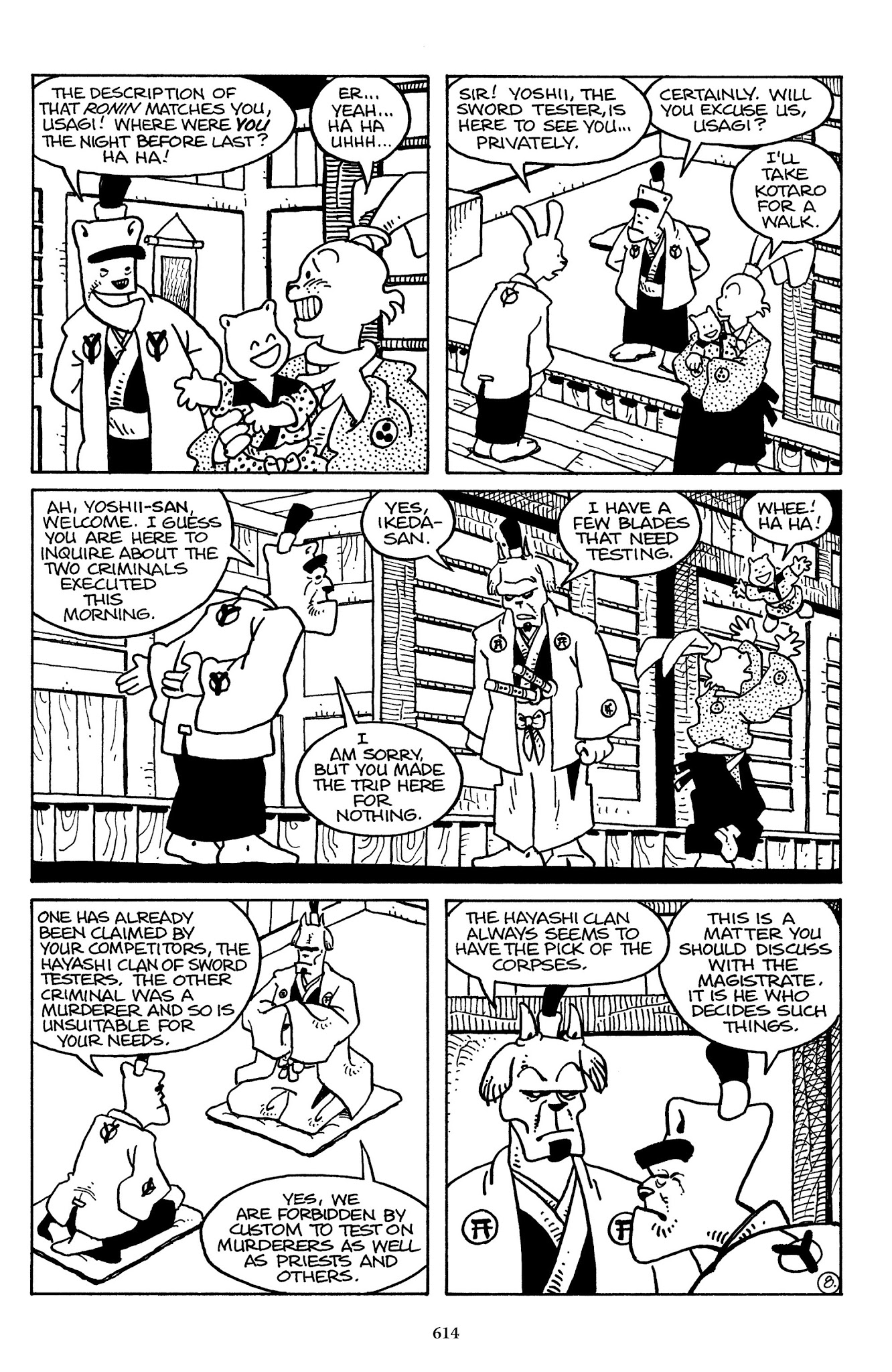 Read online The Usagi Yojimbo Saga comic -  Issue # TPB 2 - 606