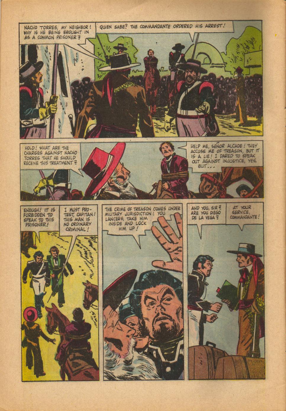 Read online Zorro (1966) comic -  Issue #1 - 8