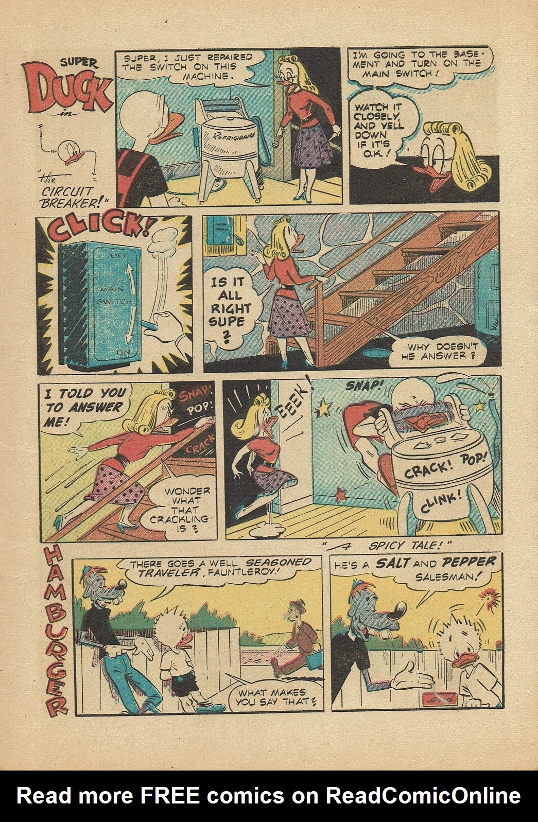 Read online Super Duck Comics comic -  Issue #67 - 9