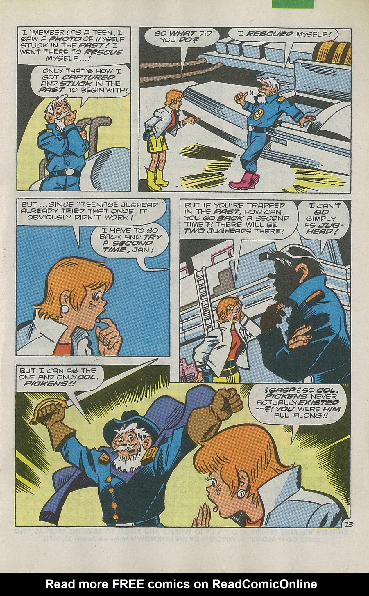 Read online Jughead's Time Police comic -  Issue #5 - 21