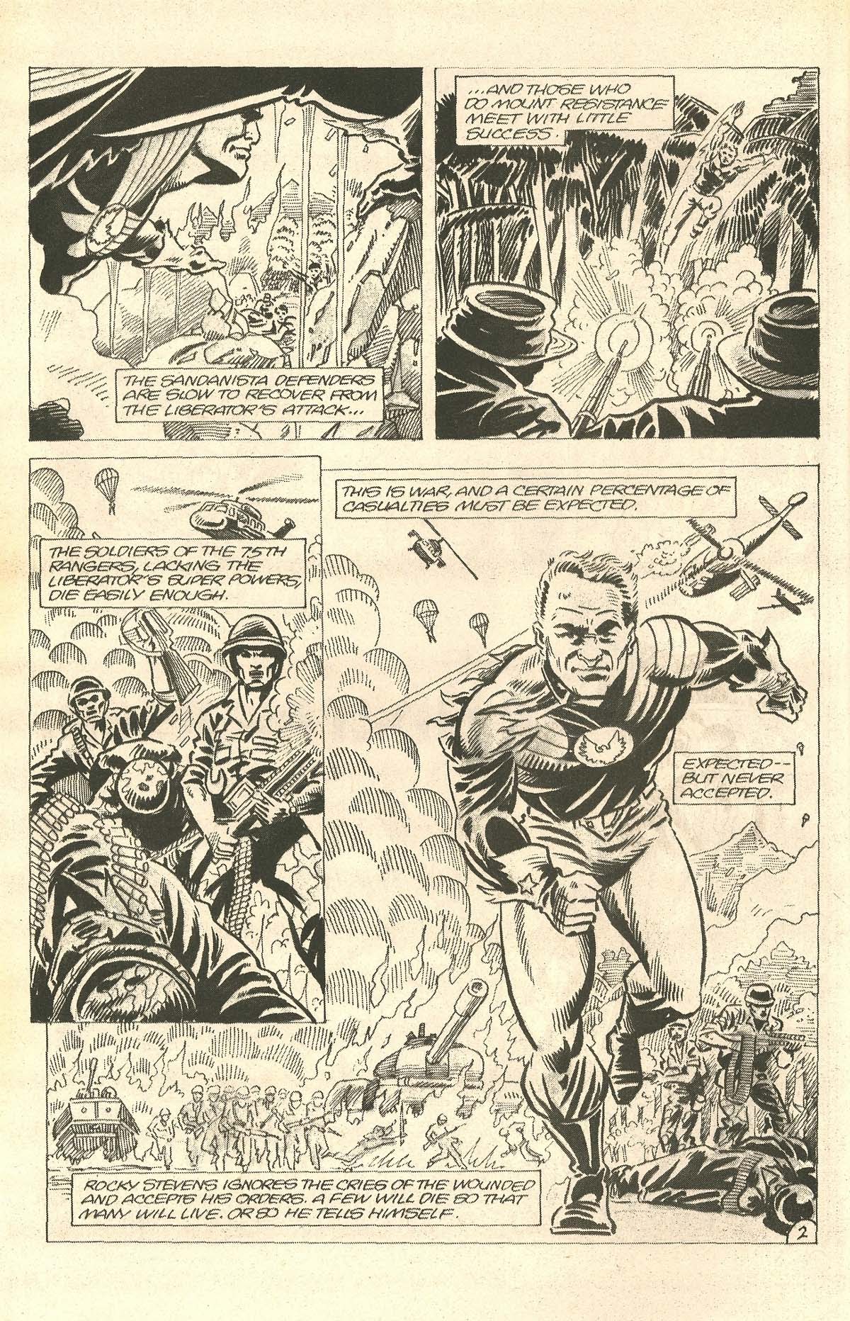 Read online Liberator (1987) comic -  Issue #2 - 4