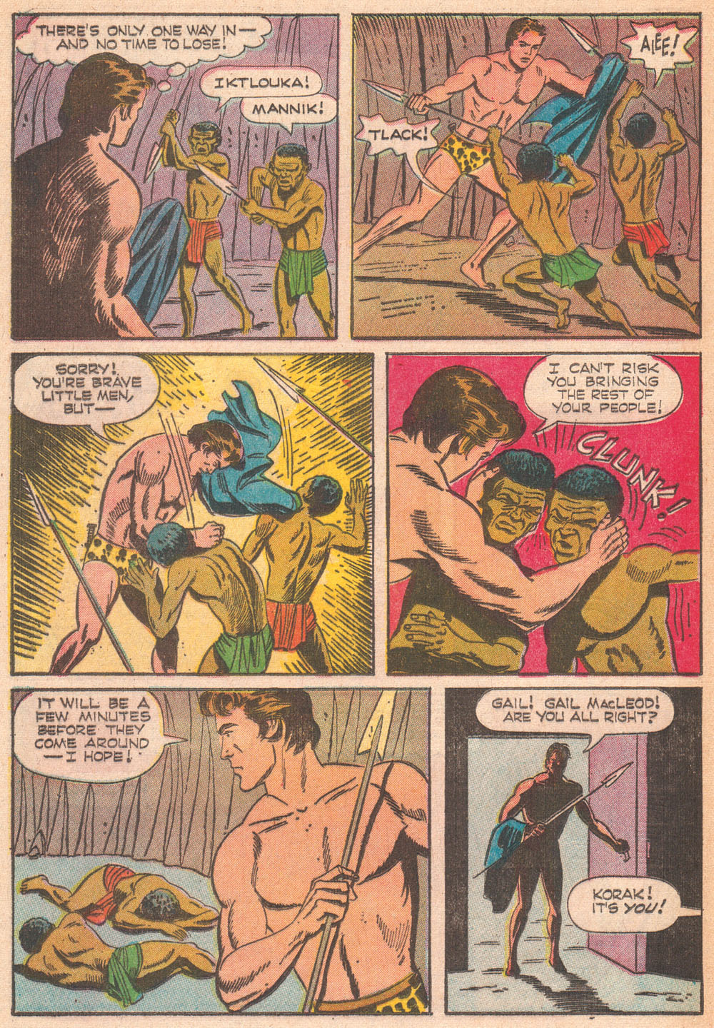 Read online Korak, Son of Tarzan (1964) comic -  Issue #19 - 23