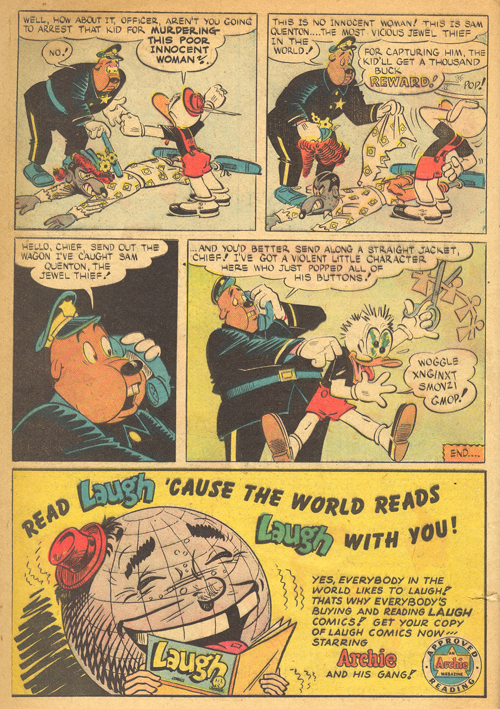 Read online Super Duck Comics comic -  Issue #42 - 10