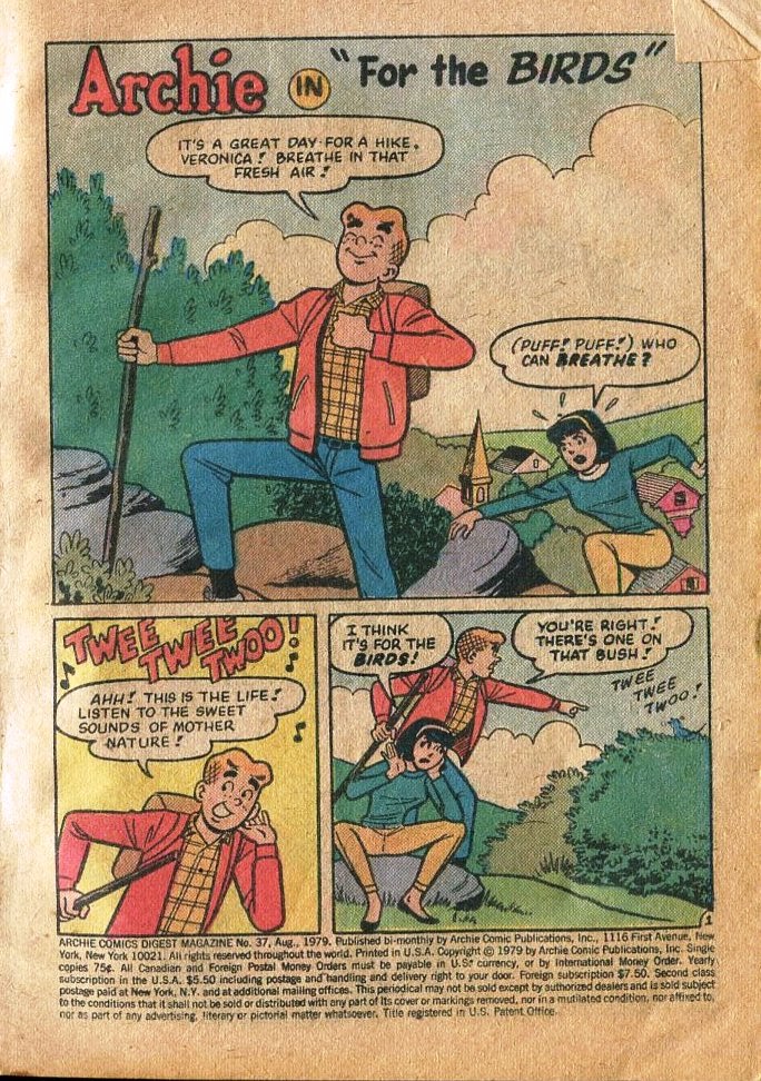 Read online Archie Digest Magazine comic -  Issue #37 - 3