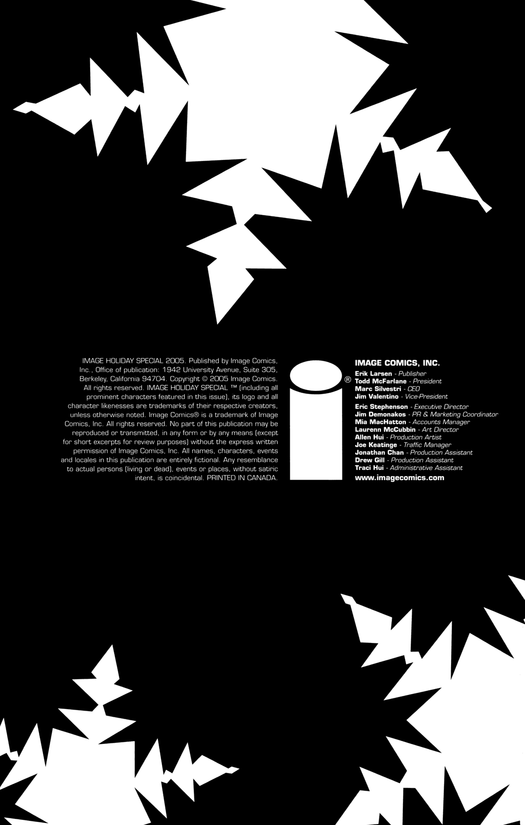 Read online Image Holiday Special 2005 comic -  Issue # TPB - 2