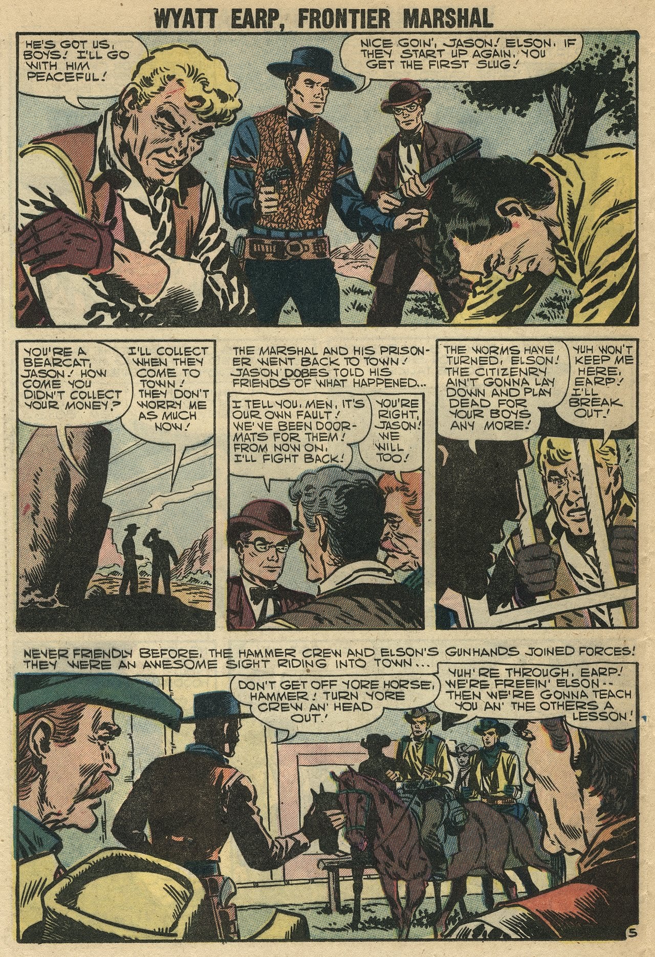 Read online Wyatt Earp Frontier Marshal comic -  Issue #19 - 24