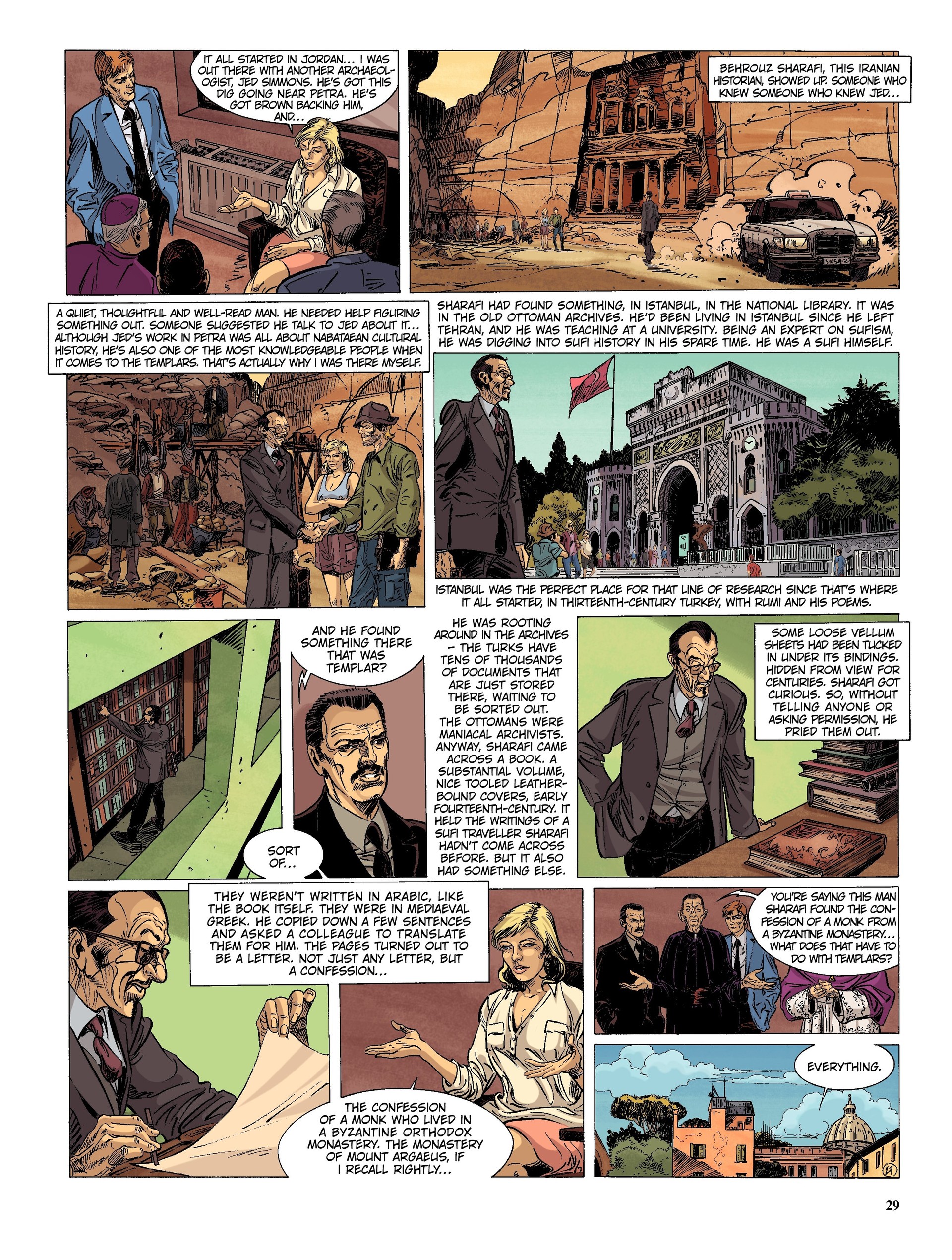 Read online The Last Templar comic -  Issue #5 - 30