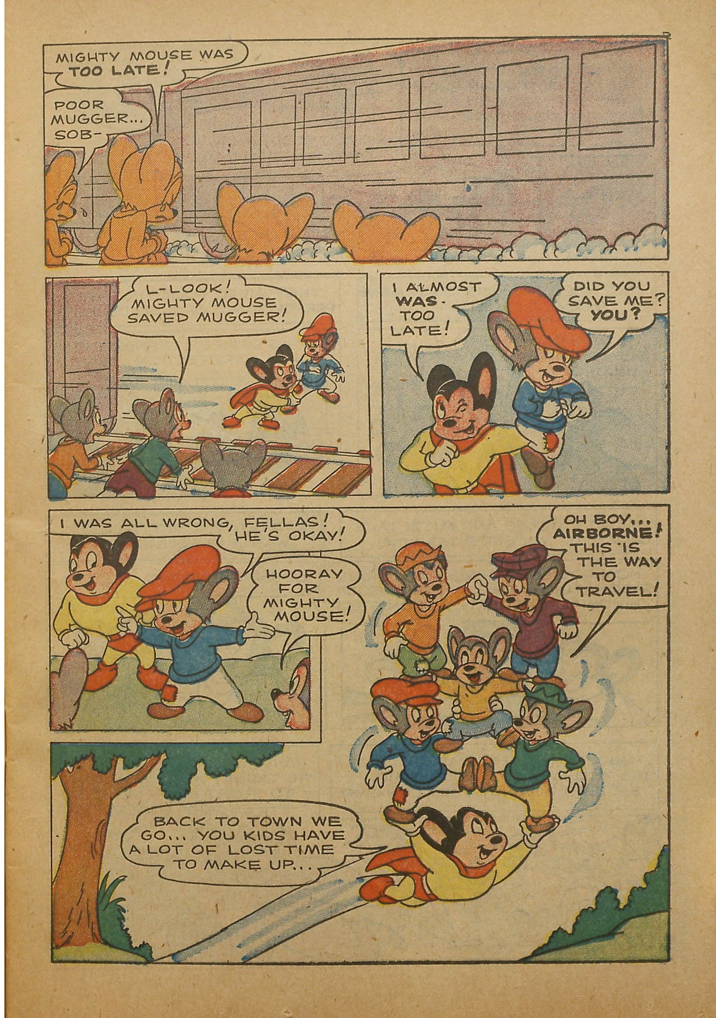 Read online Paul Terry's Mighty Mouse Comics comic -  Issue #40 - 17