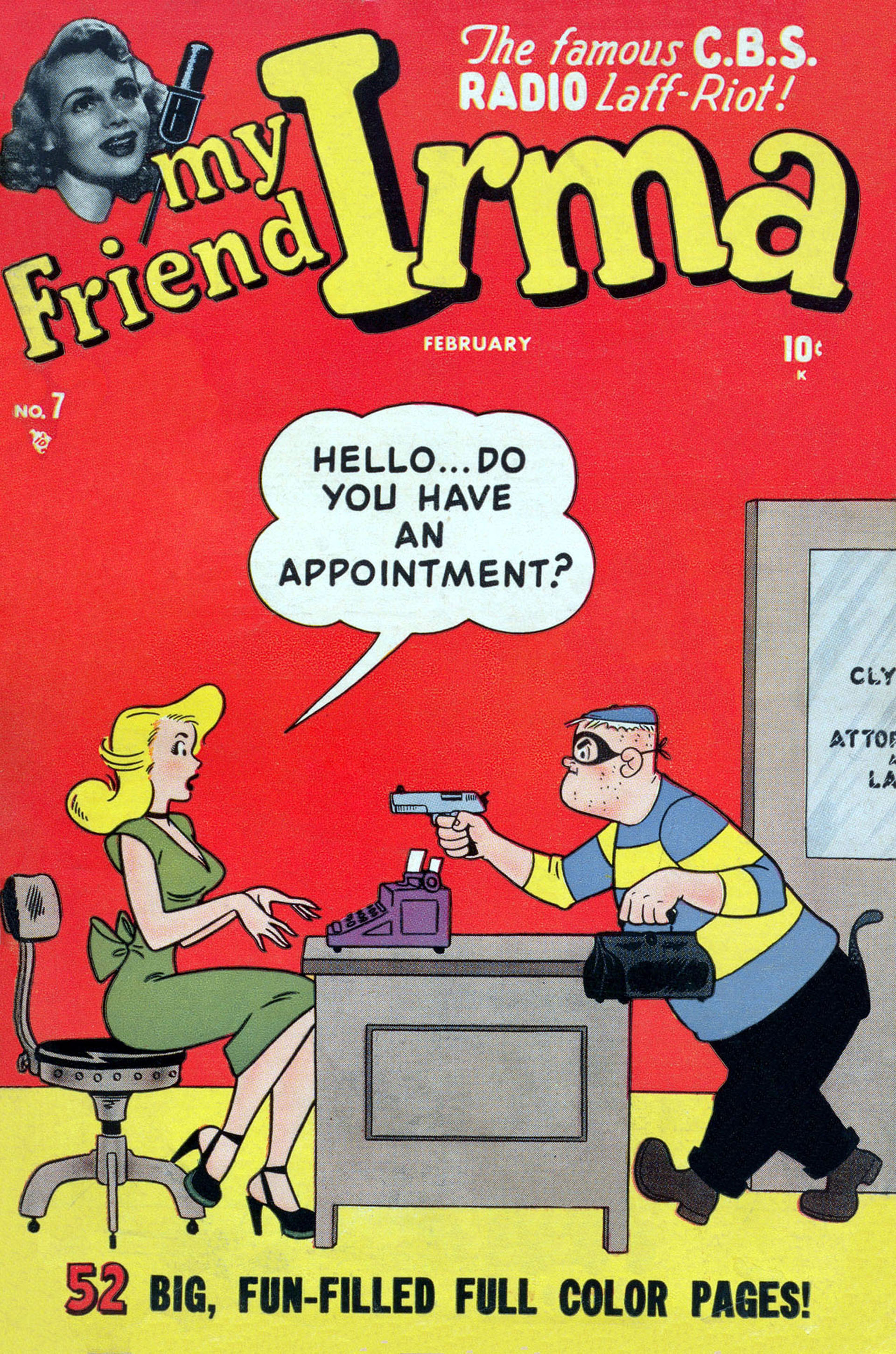 Read online My Friend Irma comic -  Issue #7 - 1