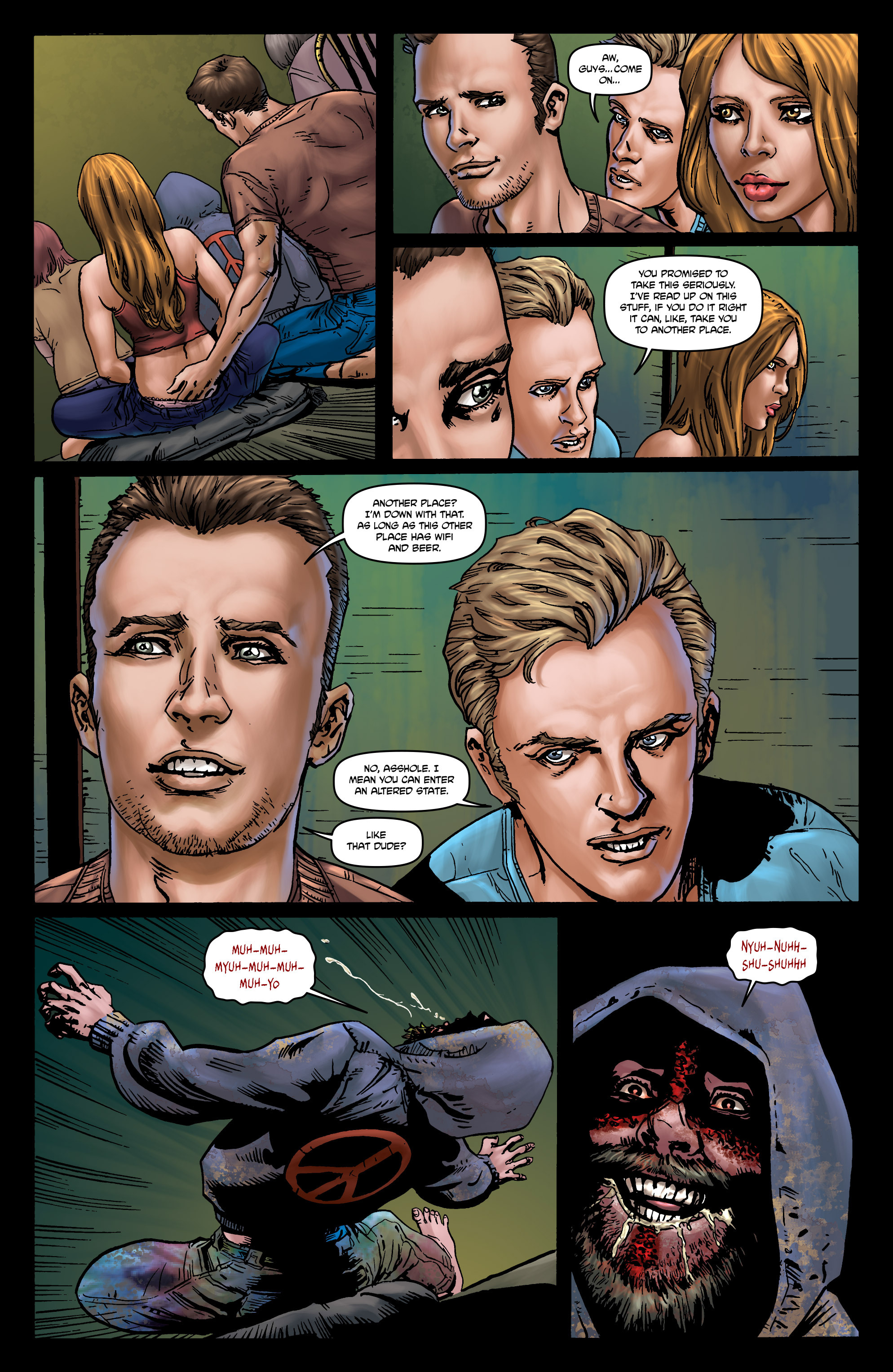 Read online Crossed: Badlands comic -  Issue #40 - 5