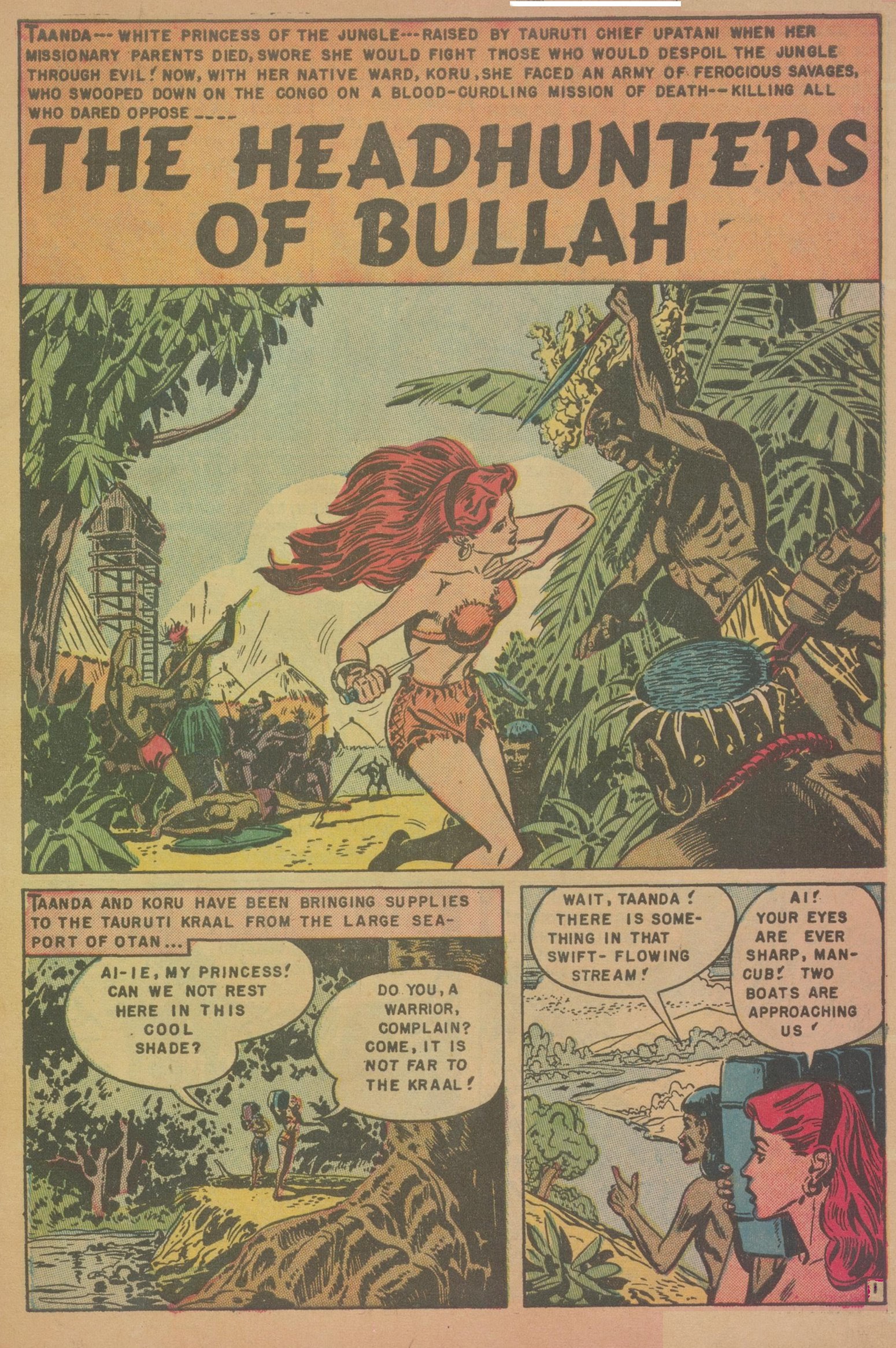 Read online Taanda White Princess of the Jungle comic -  Issue #4 - 3