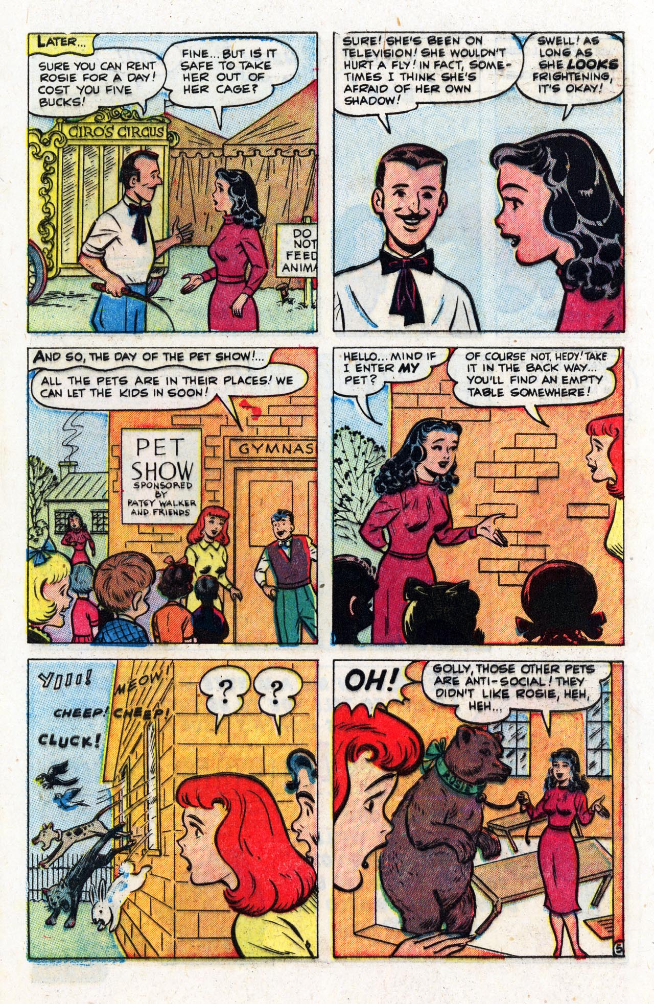 Read online Patsy Walker comic -  Issue #40 - 46
