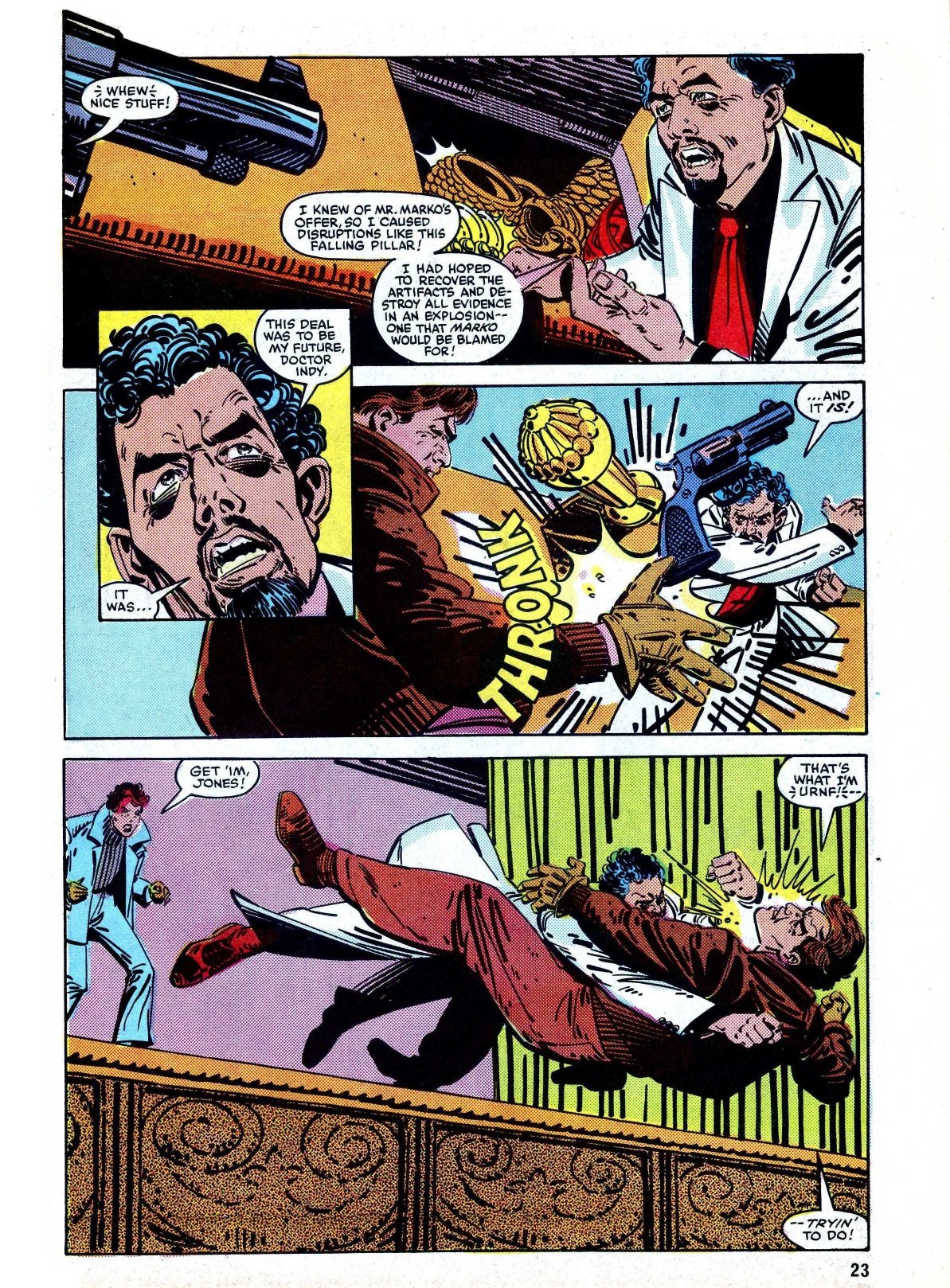 Read online Indiana Jones comic -  Issue #6 - 23