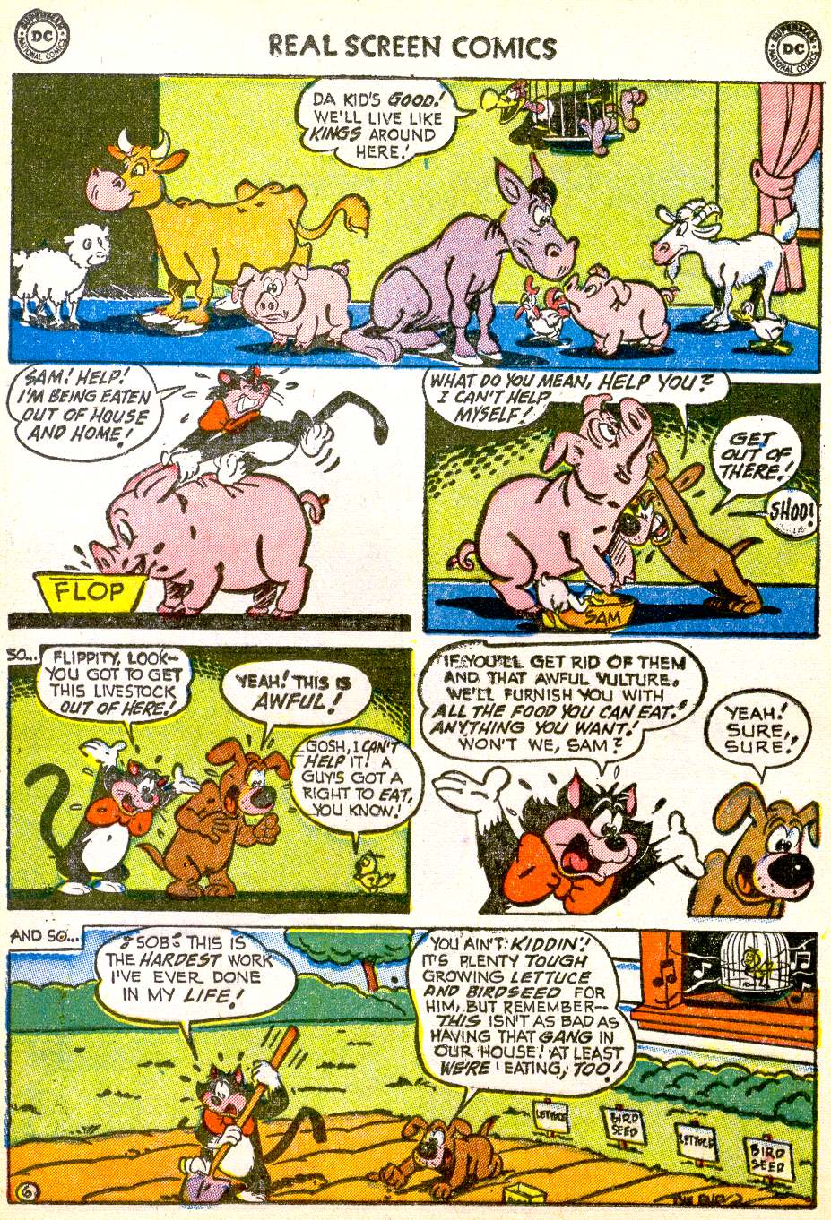 Read online Real Screen Comics comic -  Issue #75 - 24
