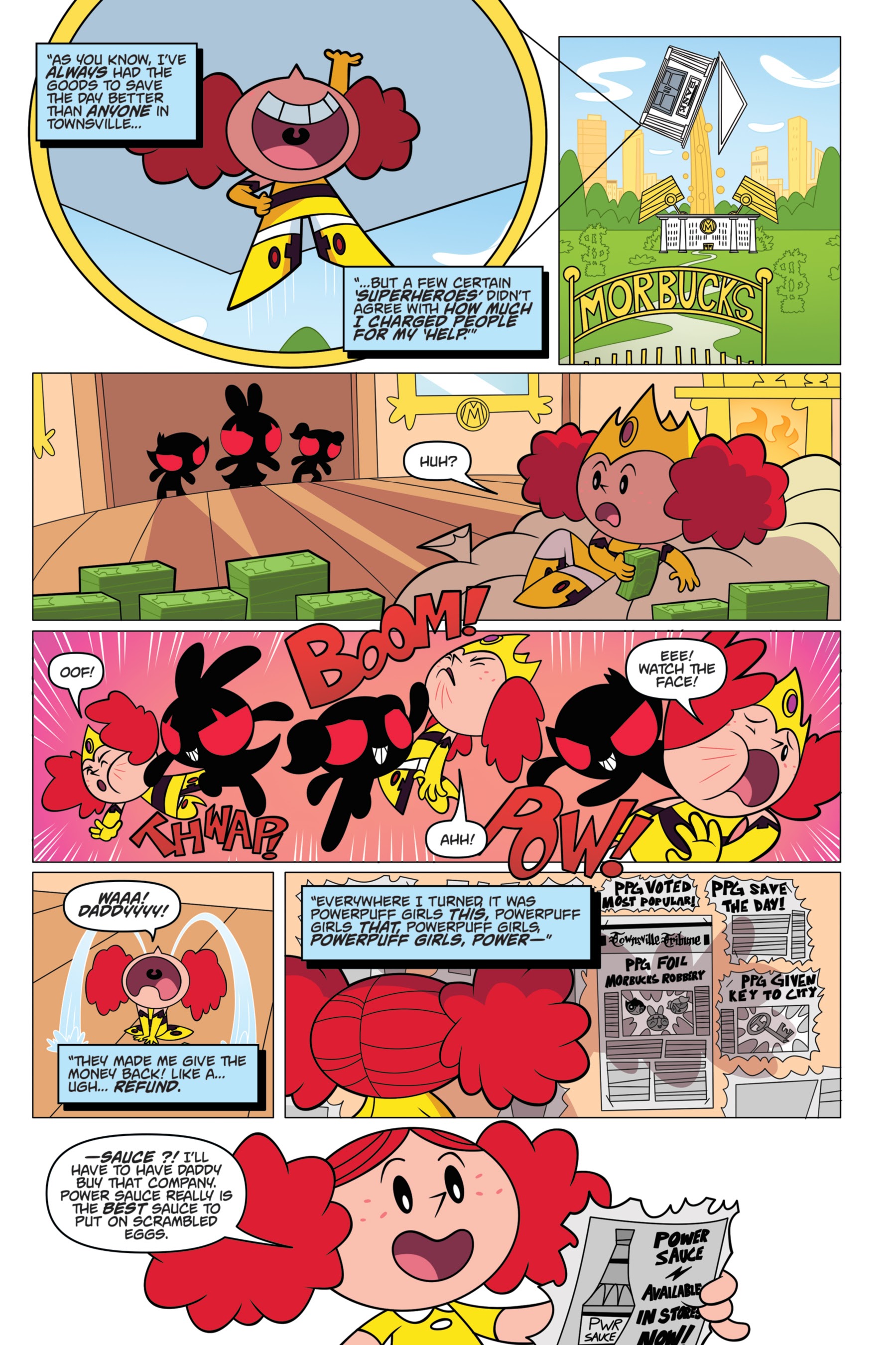 Read online The Powerpuff Girls: Bureau of Bad comic -  Issue # _TPB - 11