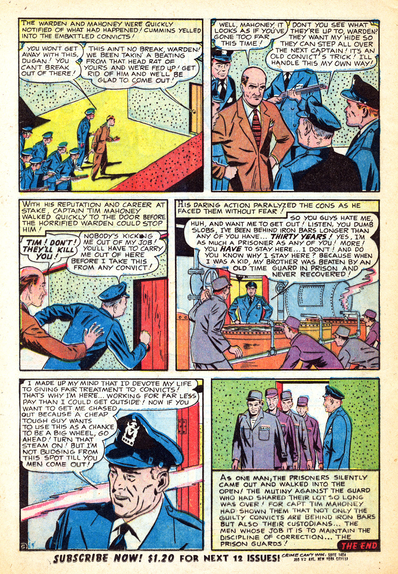 Read online Crime Can't Win comic -  Issue #6 - 16