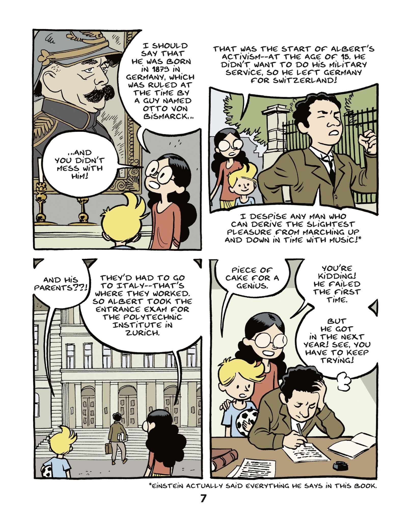 Read online On The History Trail With Ariane & Nino comic -  Issue # Full - 7