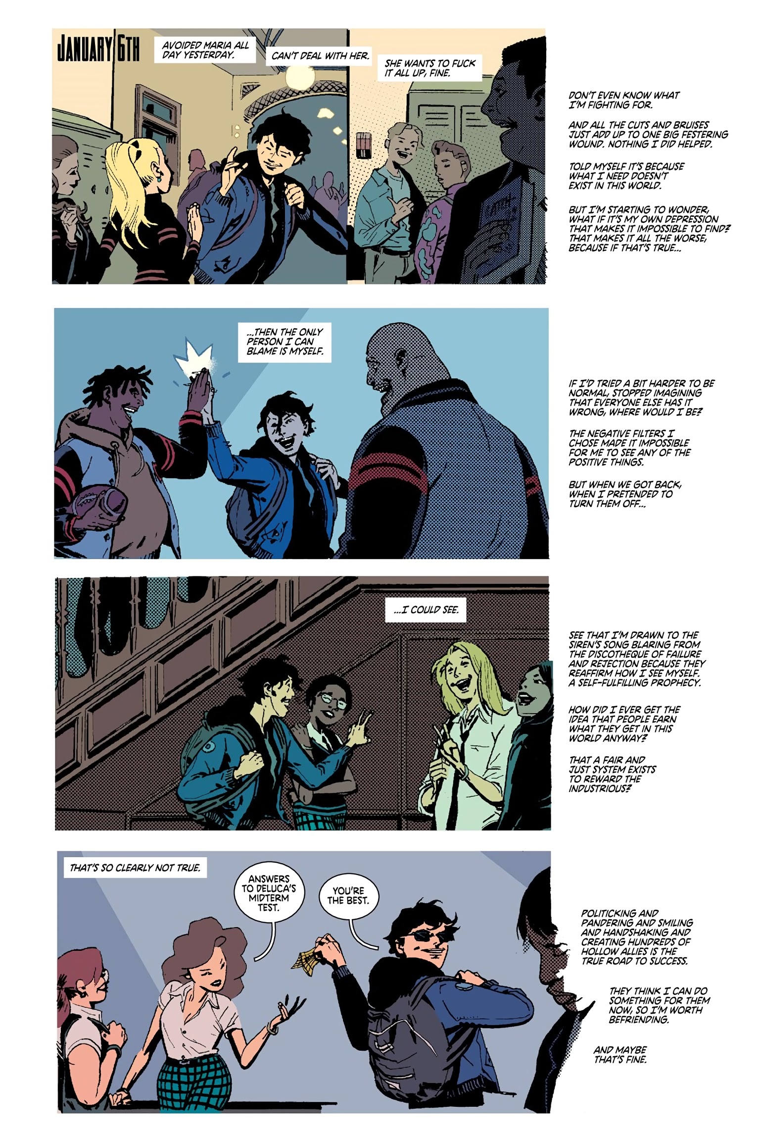Read online Deadly Class comic -  Issue # _Deluxe Edition Teen Age Riot (Part 3) - 52