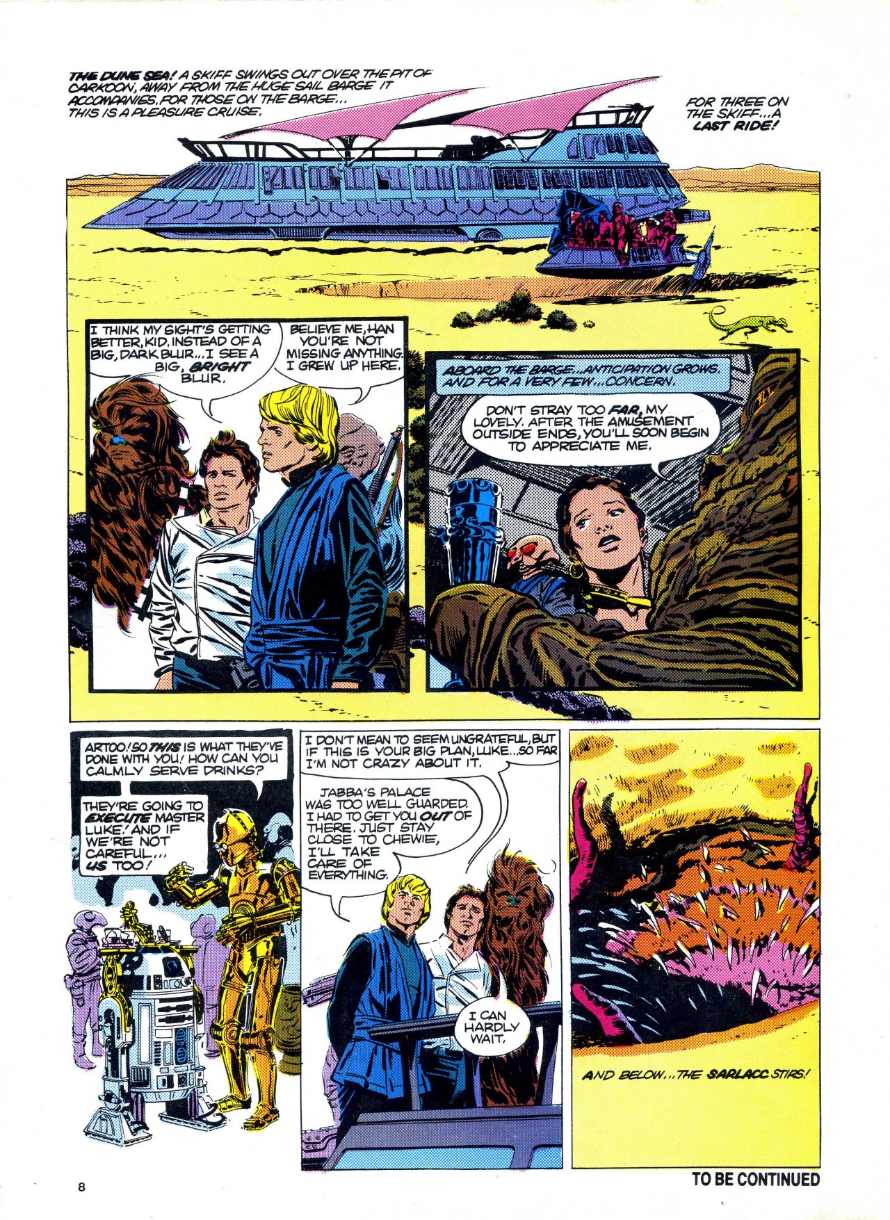 Read online Return of the Jedi comic -  Issue #150 - 8