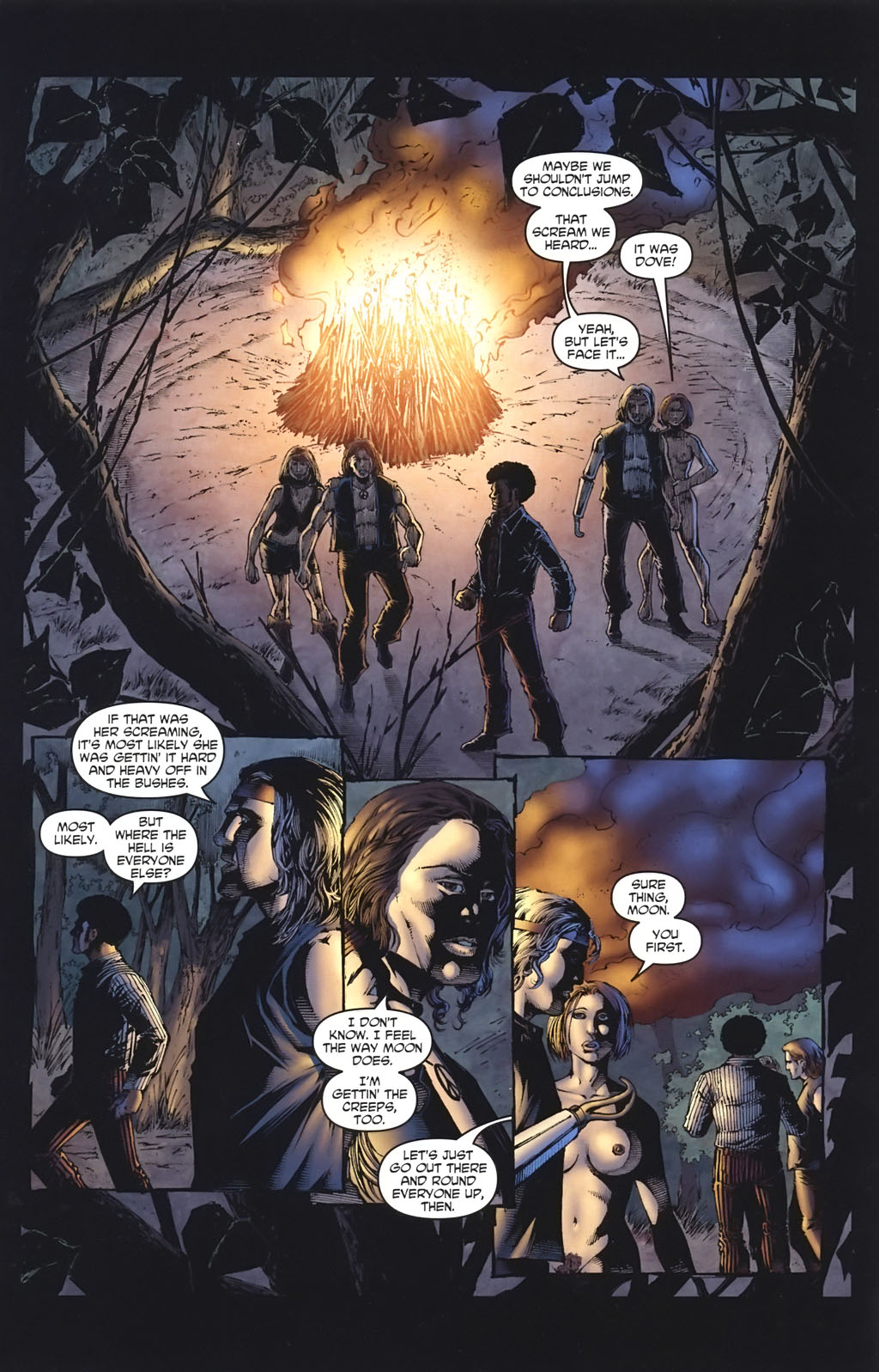 Read online Escape of the Living Dead: Airborne comic -  Issue #3 - 3