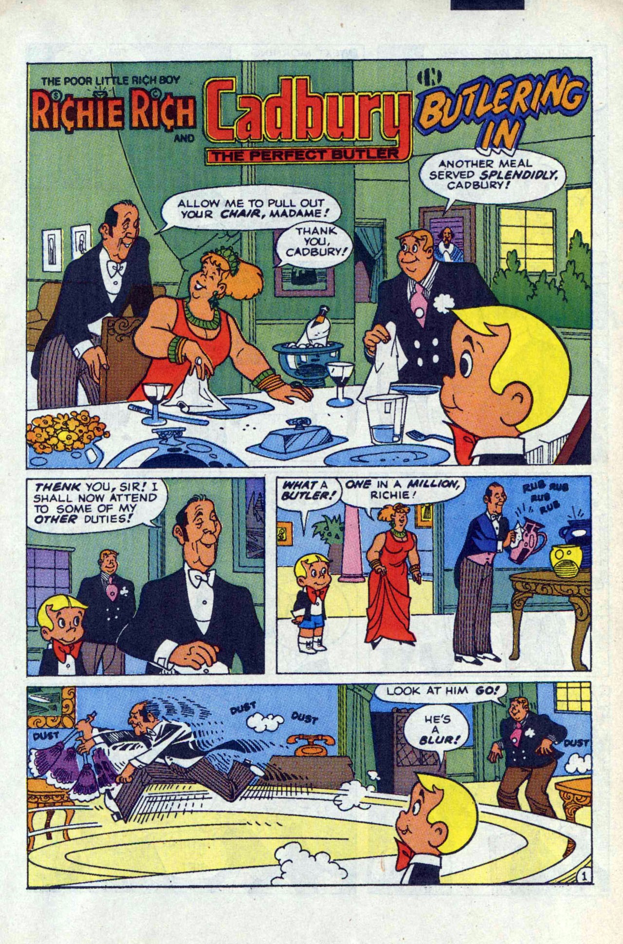 Read online Richie Rich And [...] comic -  Issue #11 - 13