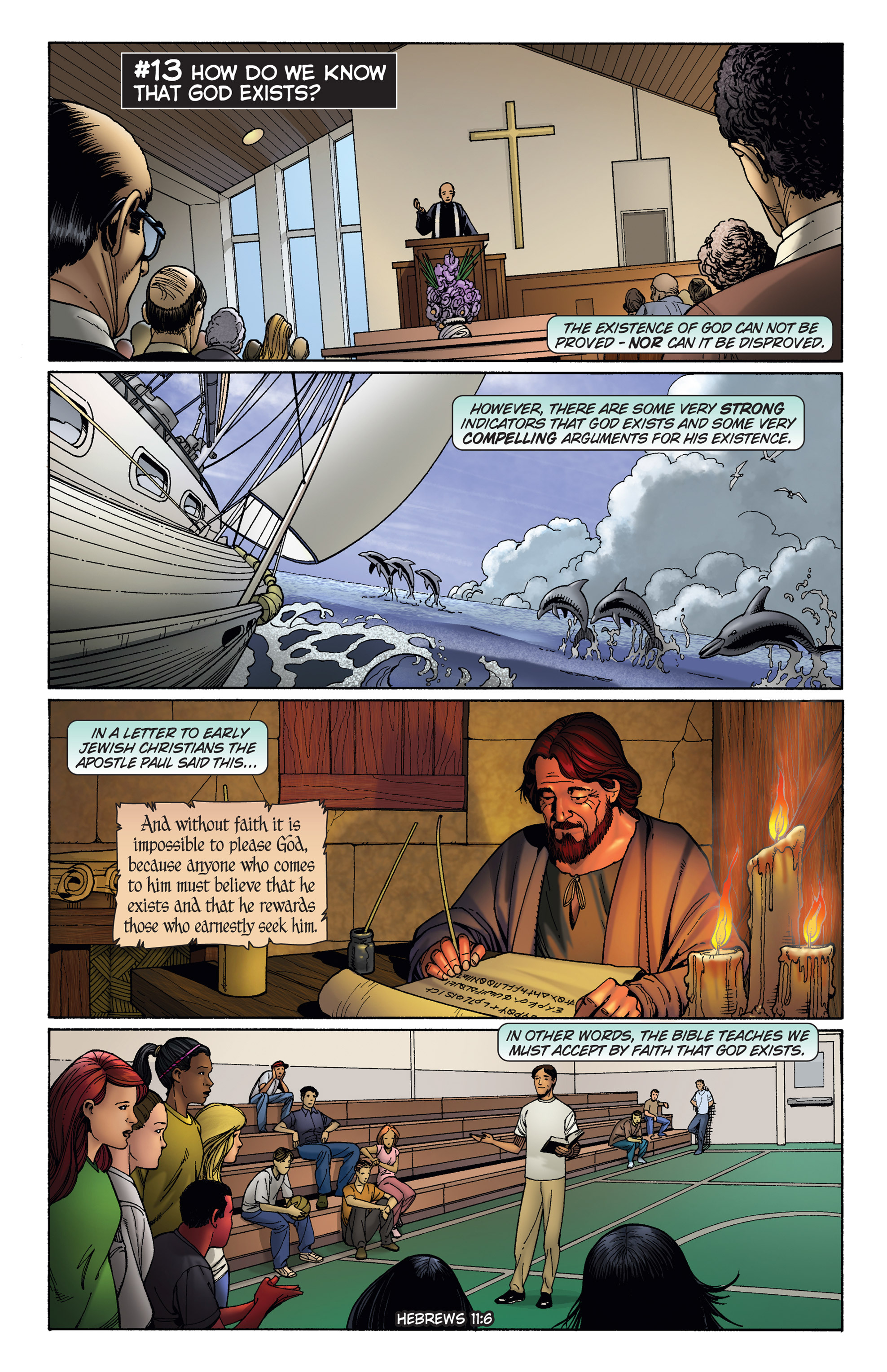 Read online 101 Questions About the Bible and Christianity comic -  Issue #4 - 3