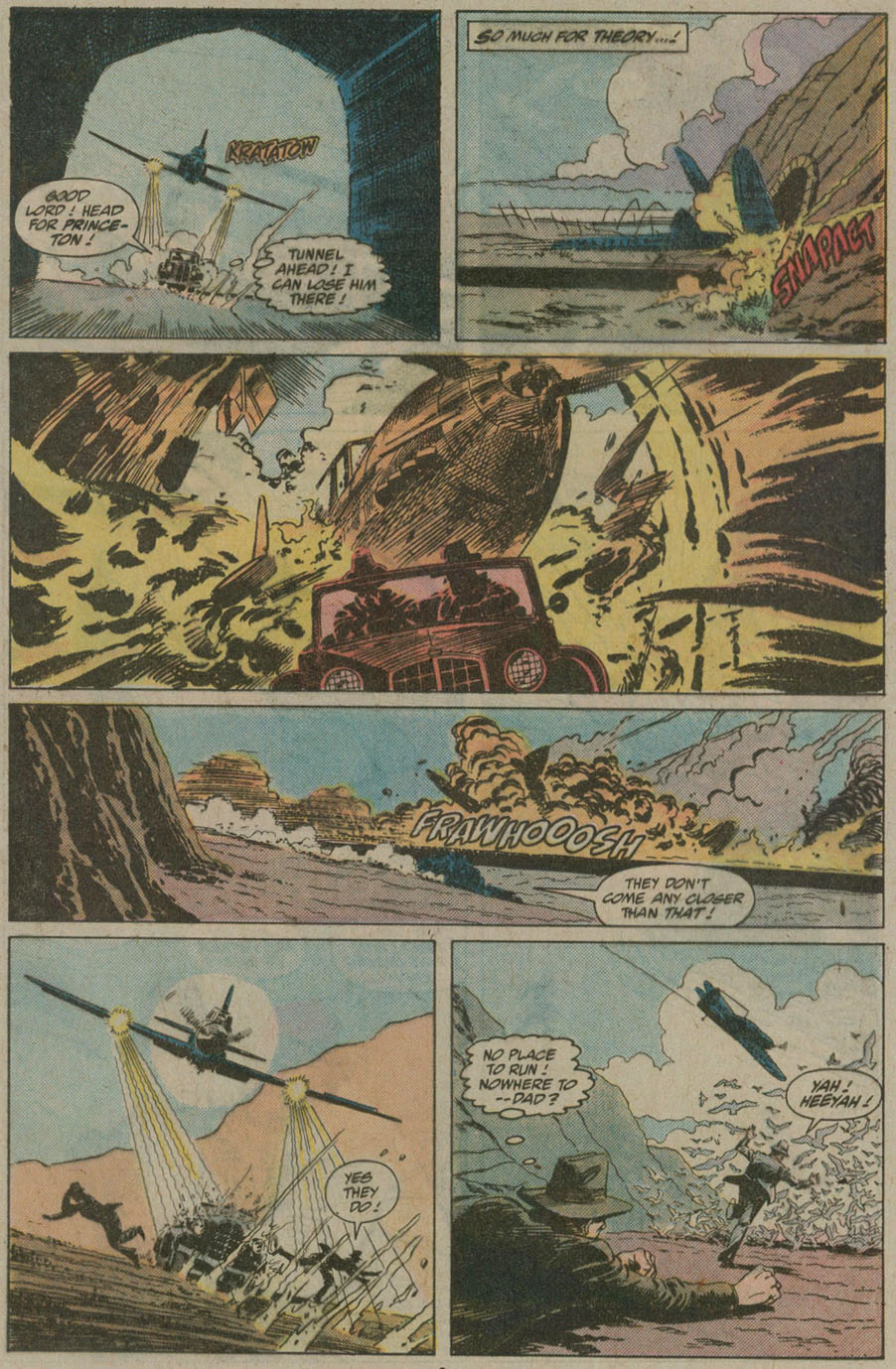 Read online Indiana Jones and the Last Crusade comic -  Issue #4 - 4