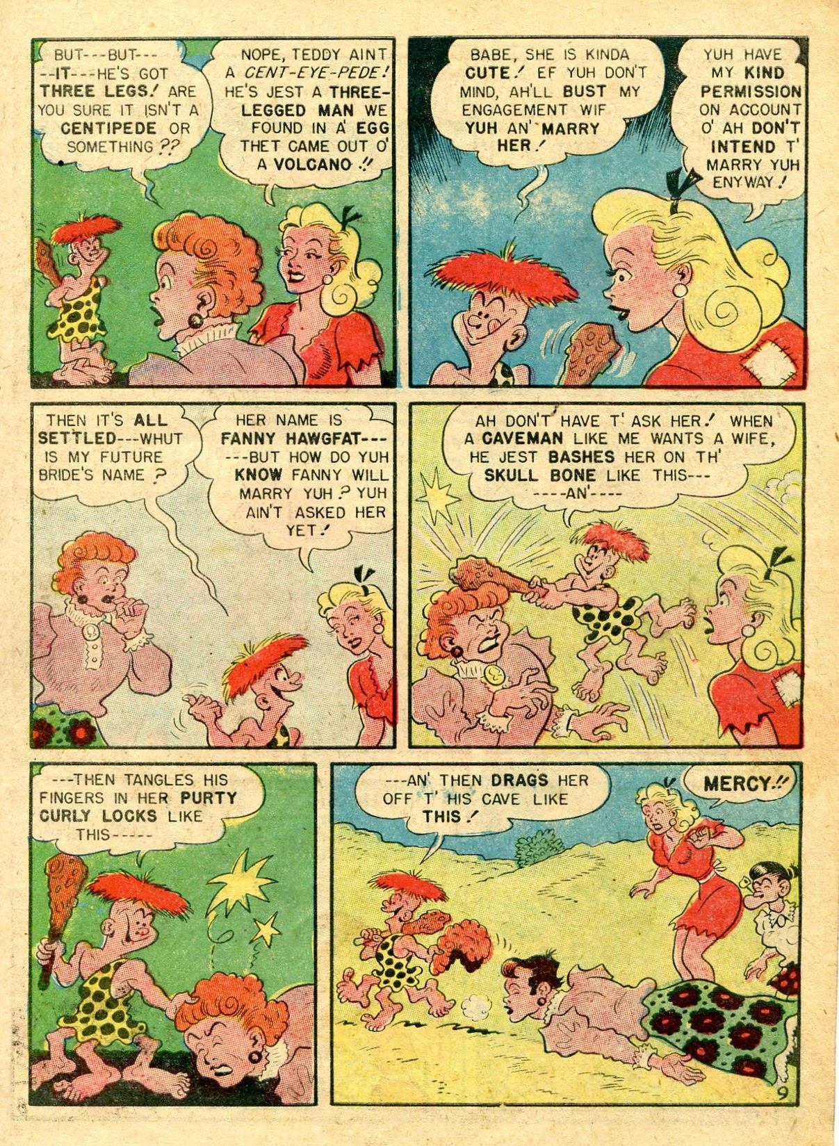 Read online Babe (1948) comic -  Issue #8 - 11