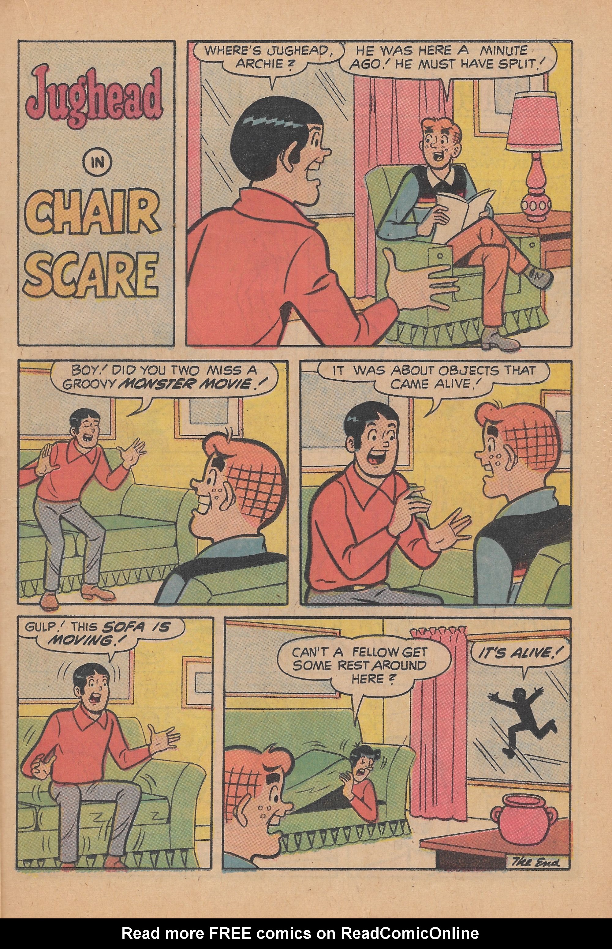 Read online Jughead's Jokes comic -  Issue #25 - 35