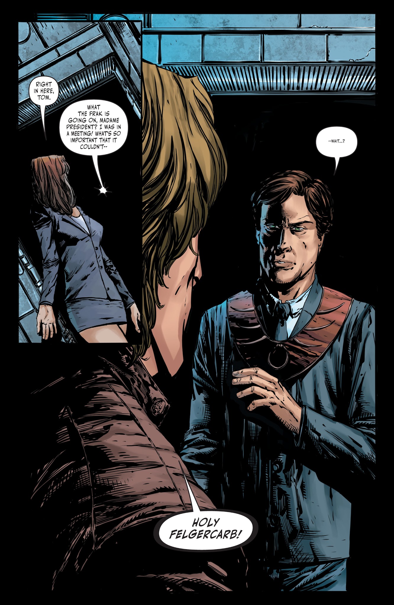 Read online Battlestar Galactica BSG vs. BSG comic -  Issue #2 - 18