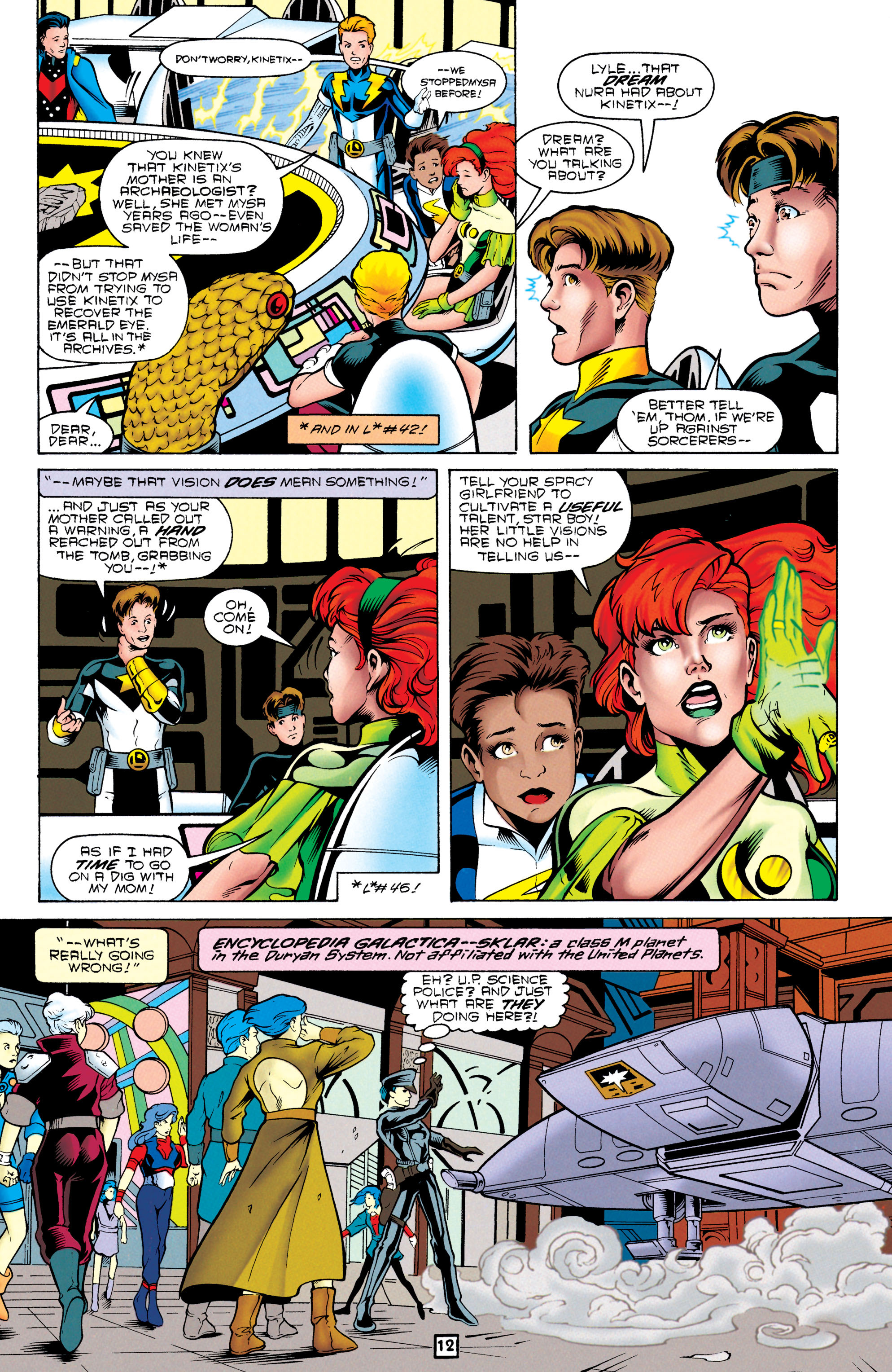 Read online Legionnaires comic -  Issue #48 - 12