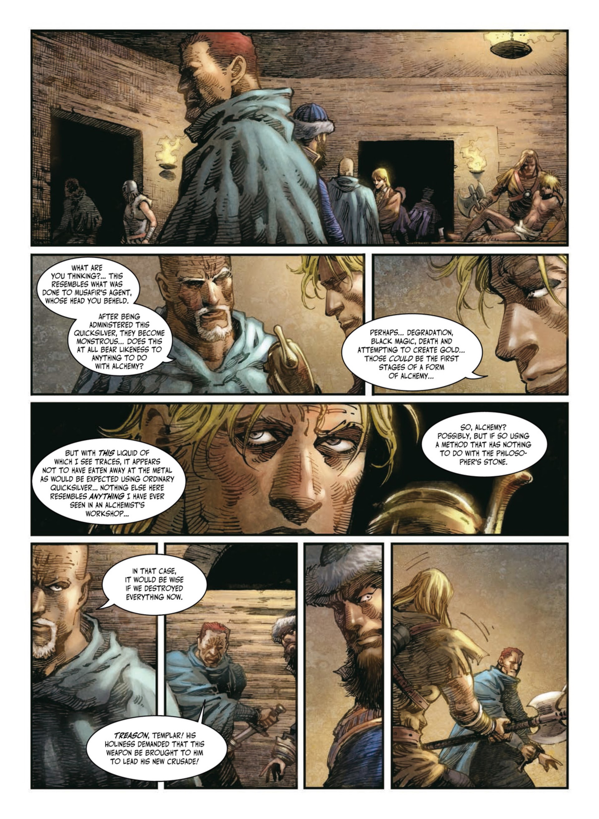 Read online Crusades comic -  Issue #1 - 123